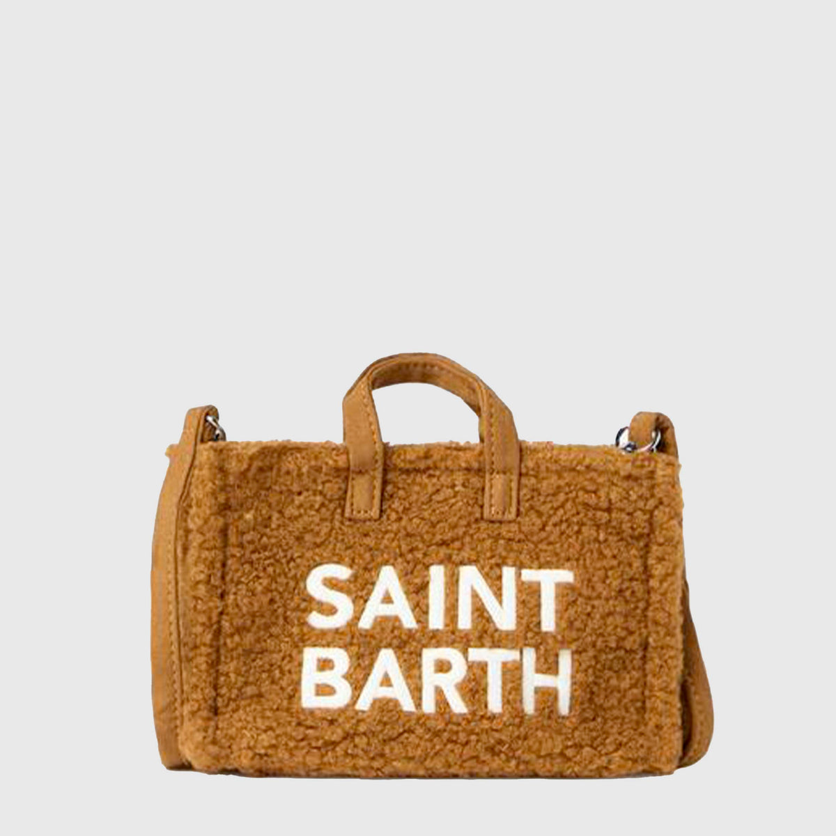 Phone Bag in Teddy Marrone per Ragazza by MC2 SAINT BARTH