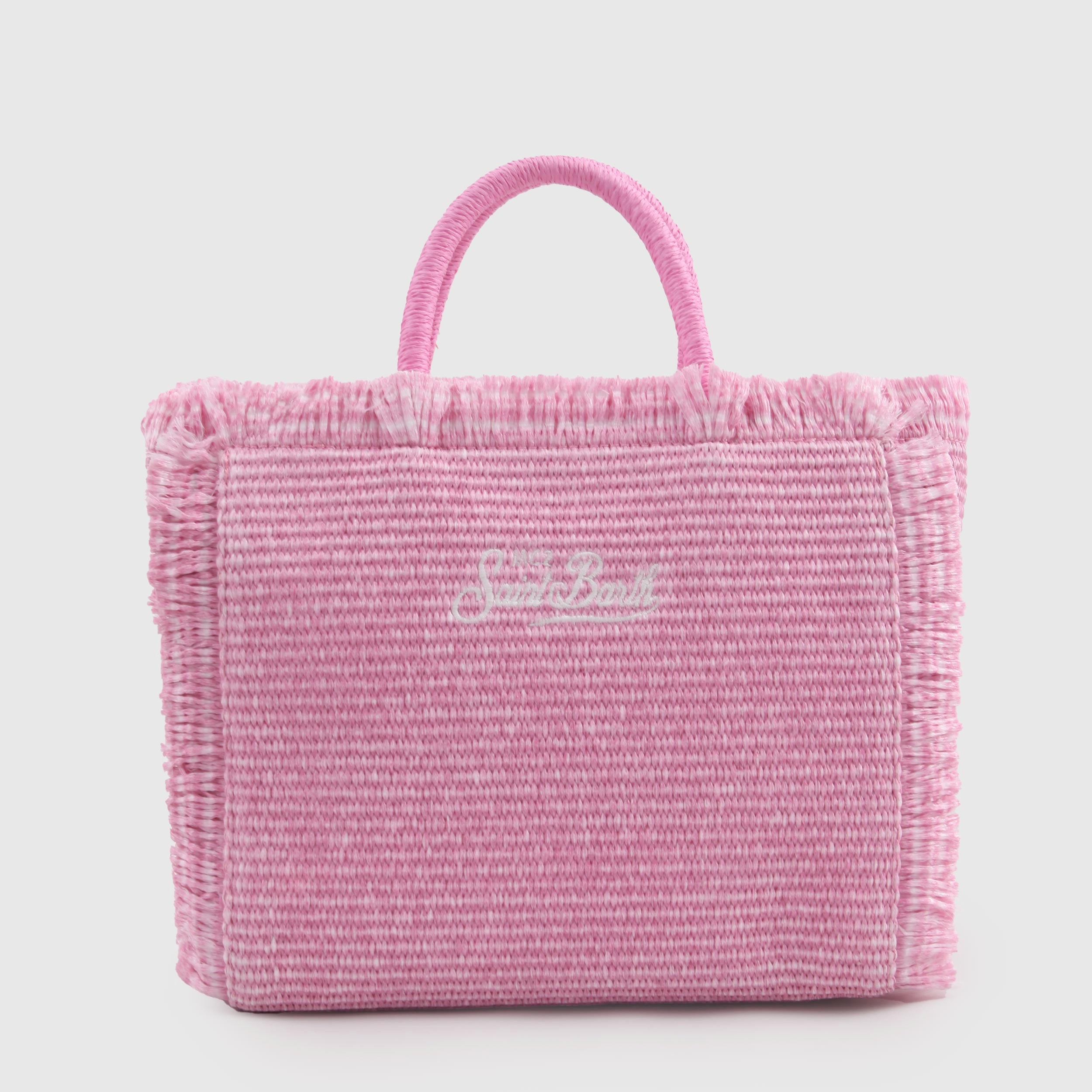 Borsa Colette Straw Rosa By MC2 SAINT BARTH
