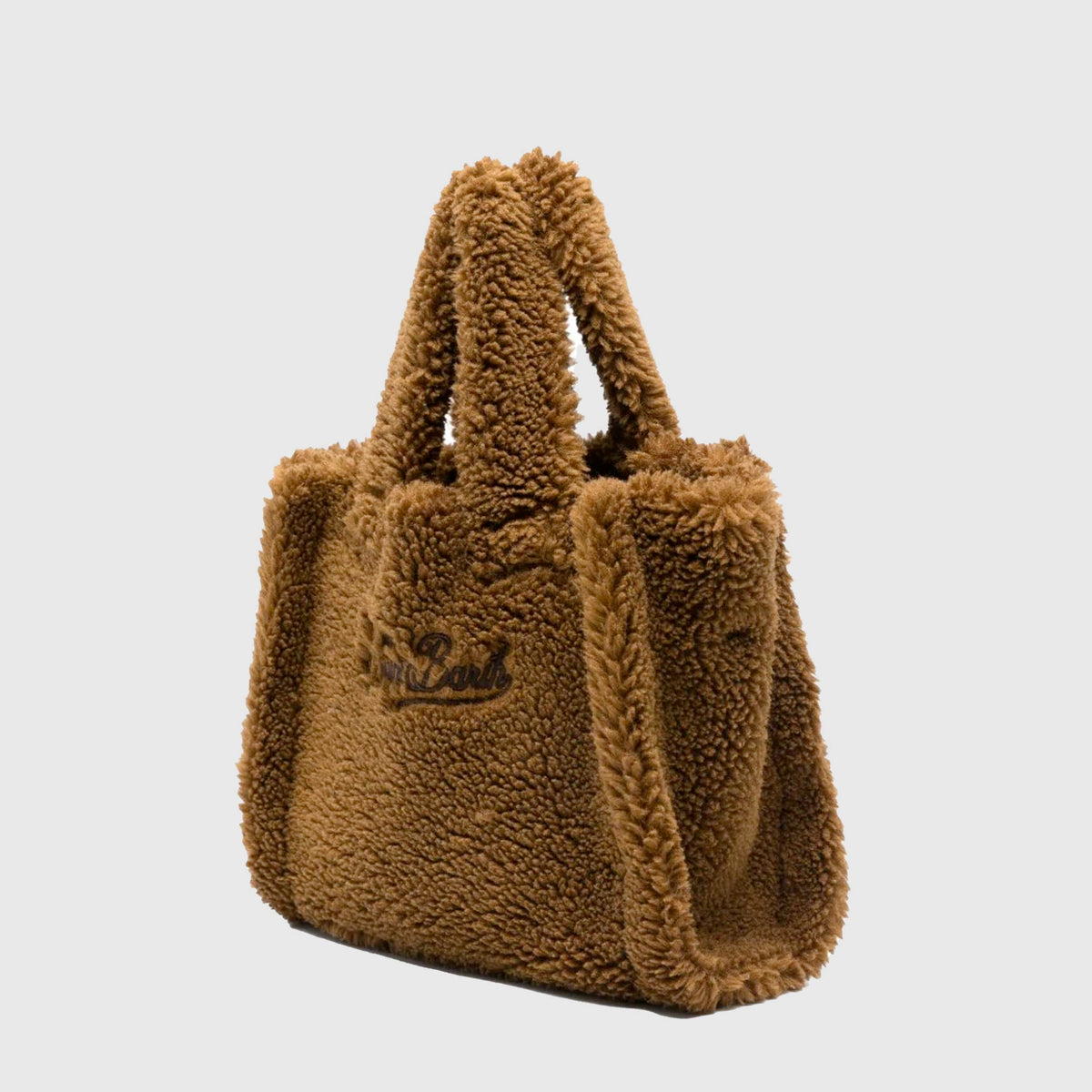 Borsa Vanity Mini Teddy Marrone per Ragazza MC2 SAINT BARTH