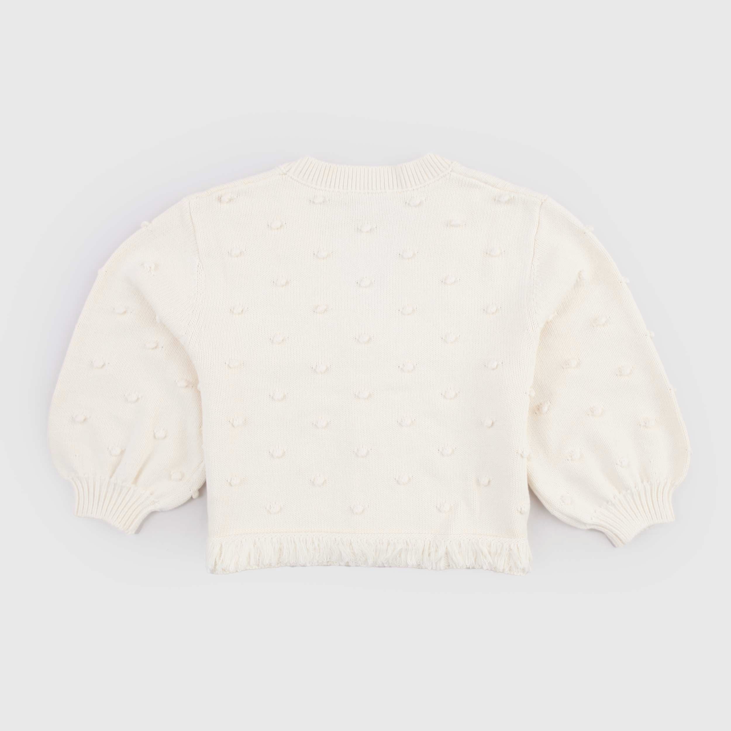 Cardigan Latte per Ragazza by STELLA MCCARTNEY