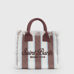 MC2 SAINT BARTH Colette Striped Bicolor Bag