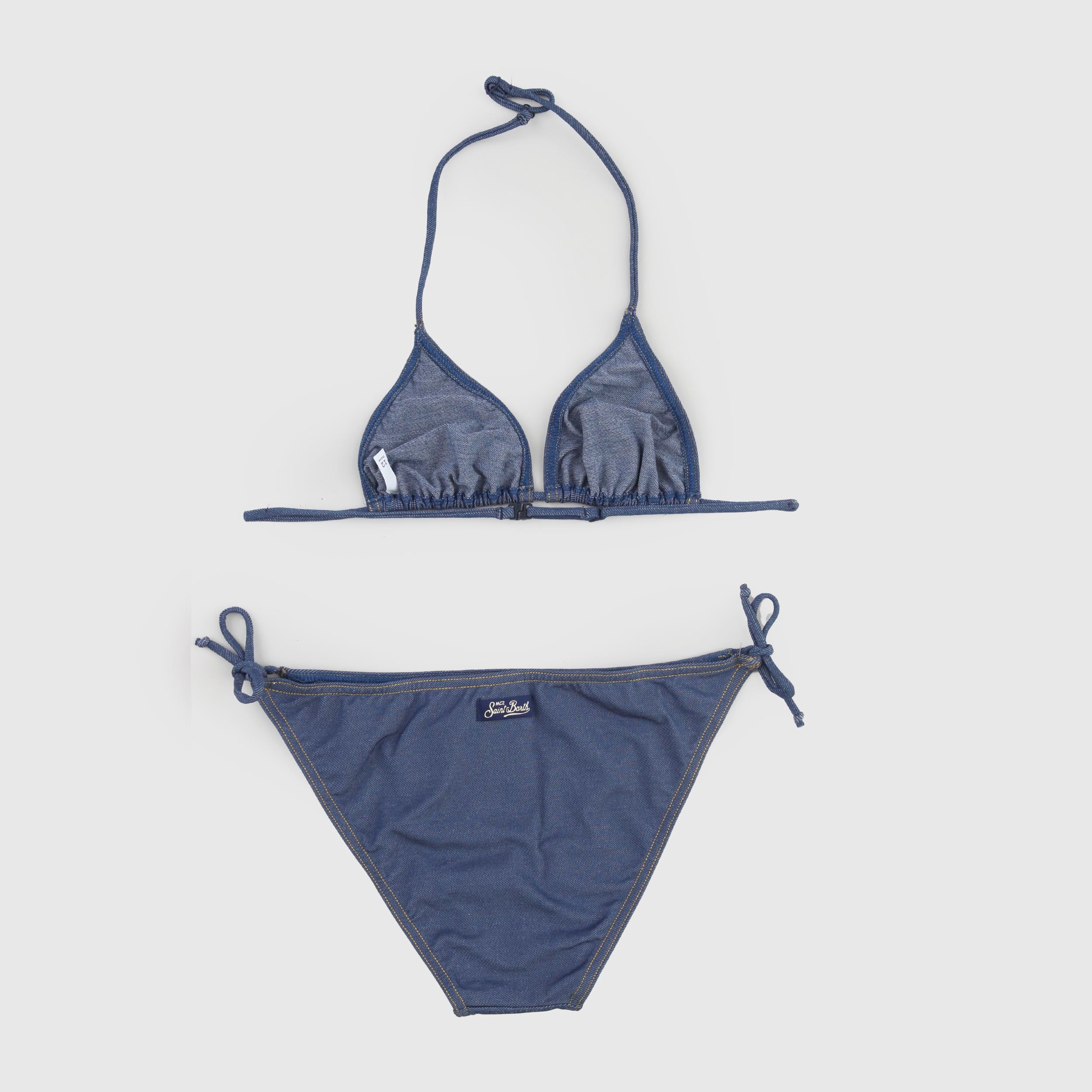 Bikini Blu Denim Holly Firmato MC2 SAINT BARTH