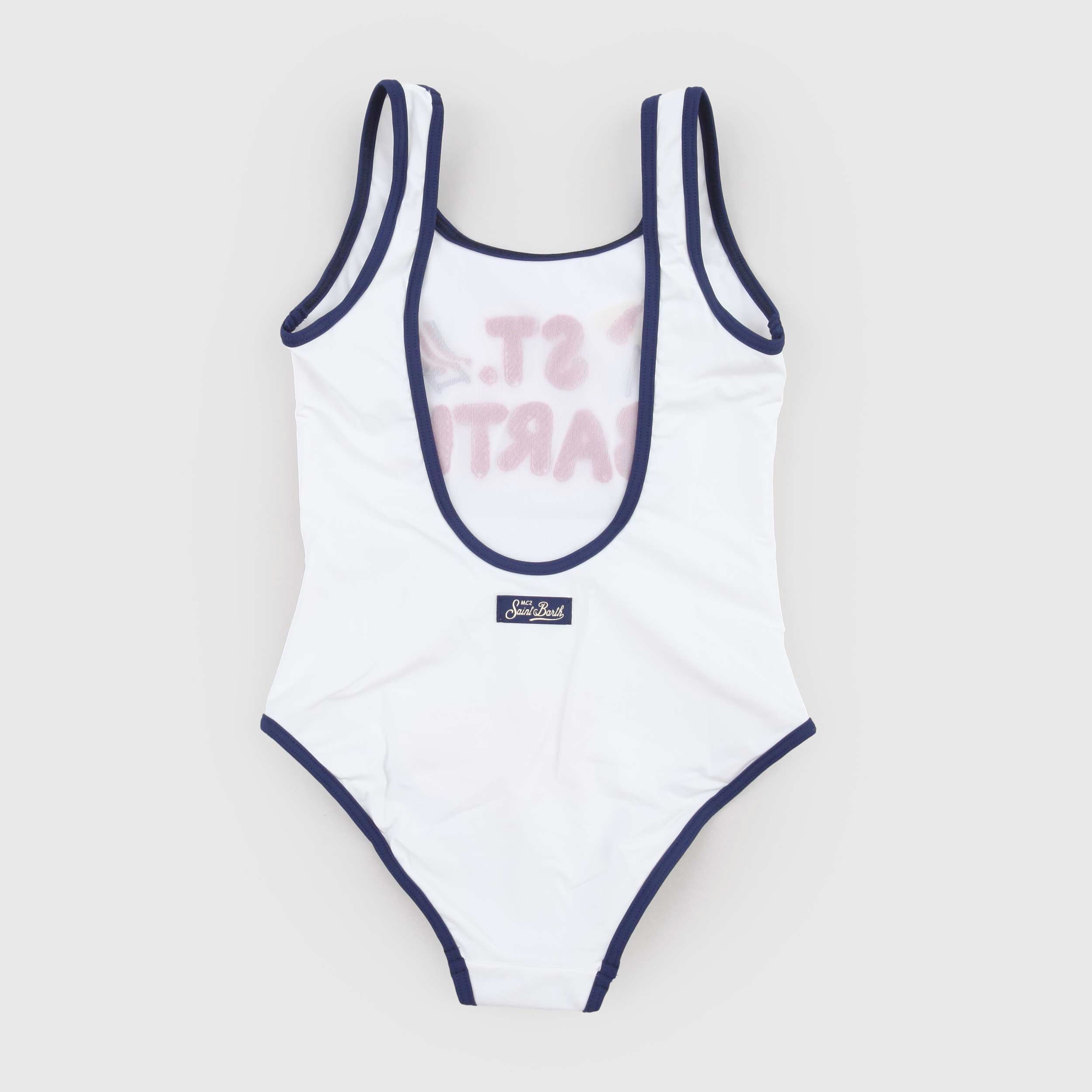 Costume Latte Intero Rifinito Firmato MC2 SAINT BARTH