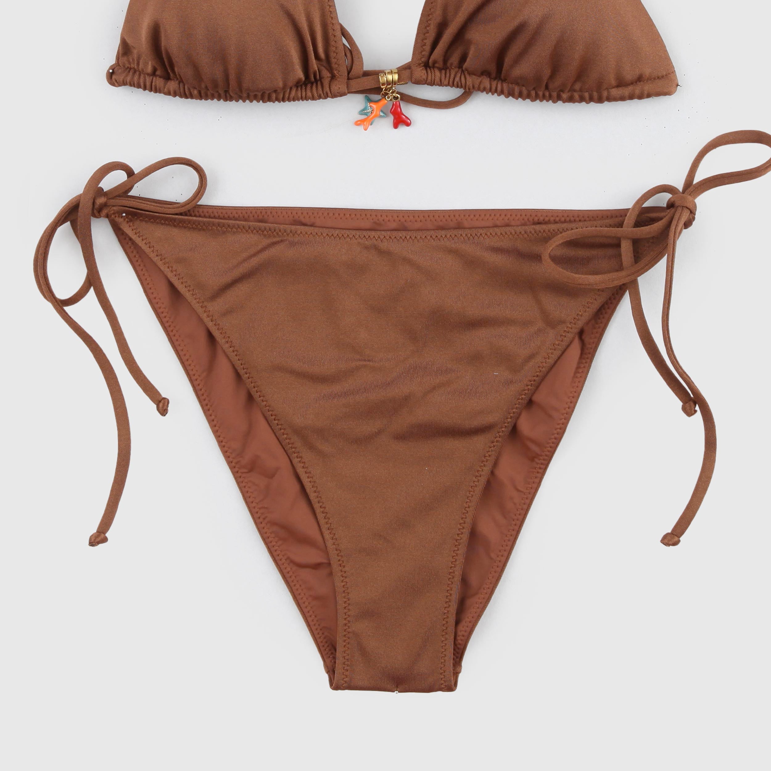 Costume Marrone con Targhetta Firmato MC2 SAINT BARTH