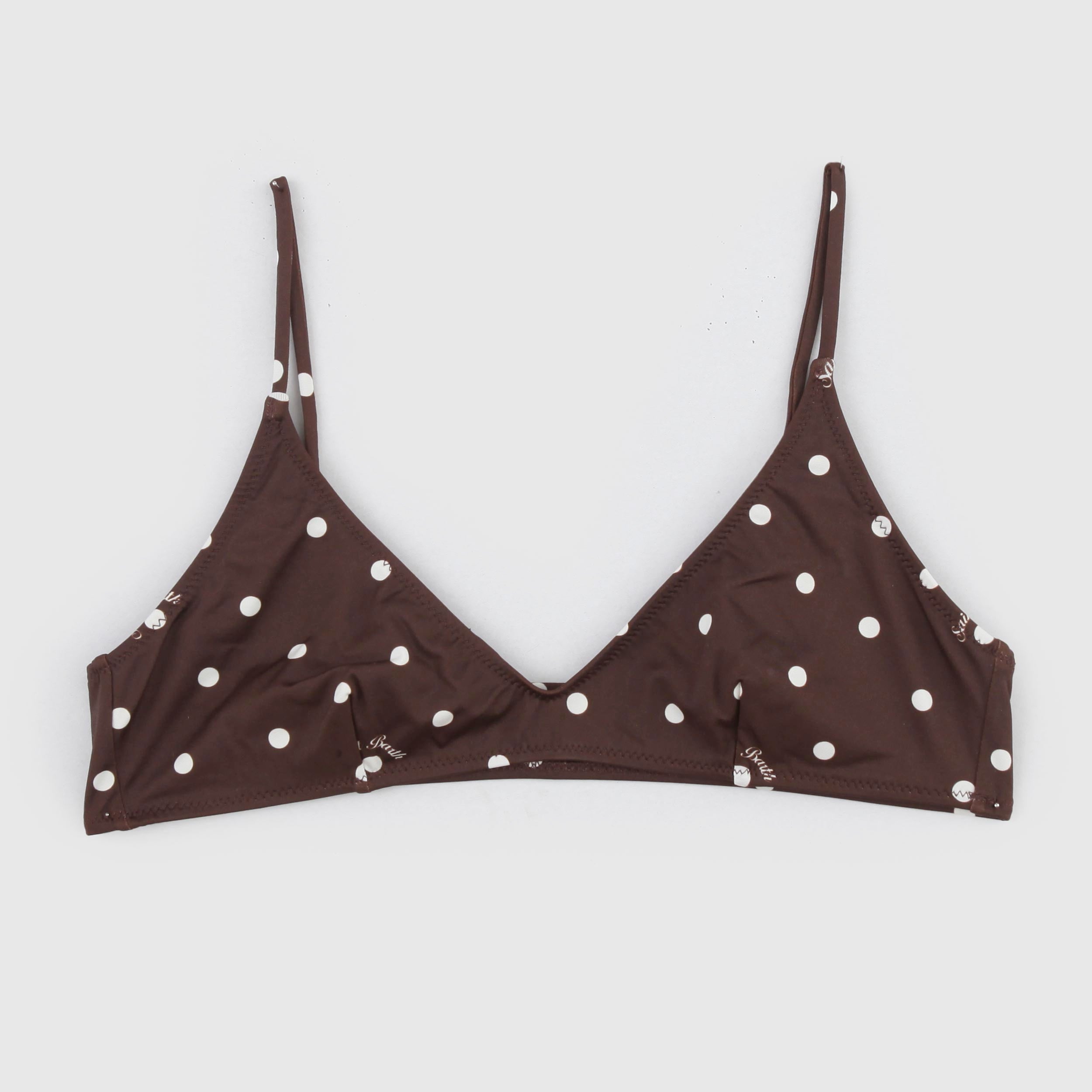 Costume Marrone con Pois Firmato MC2 SAINT BARTH