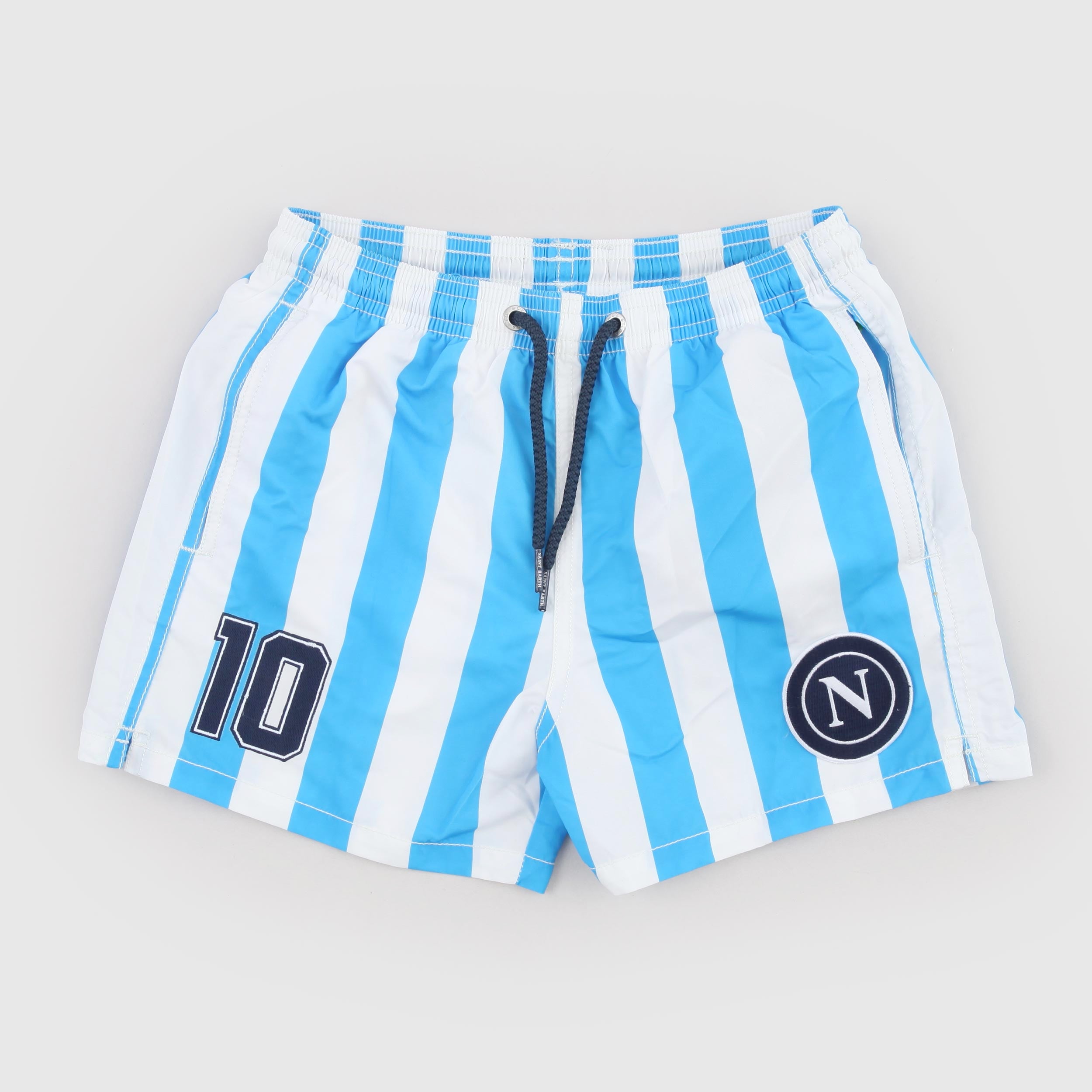 Costume Bicolore con Logo Napoli Firmato MC2 SAINT BARTH