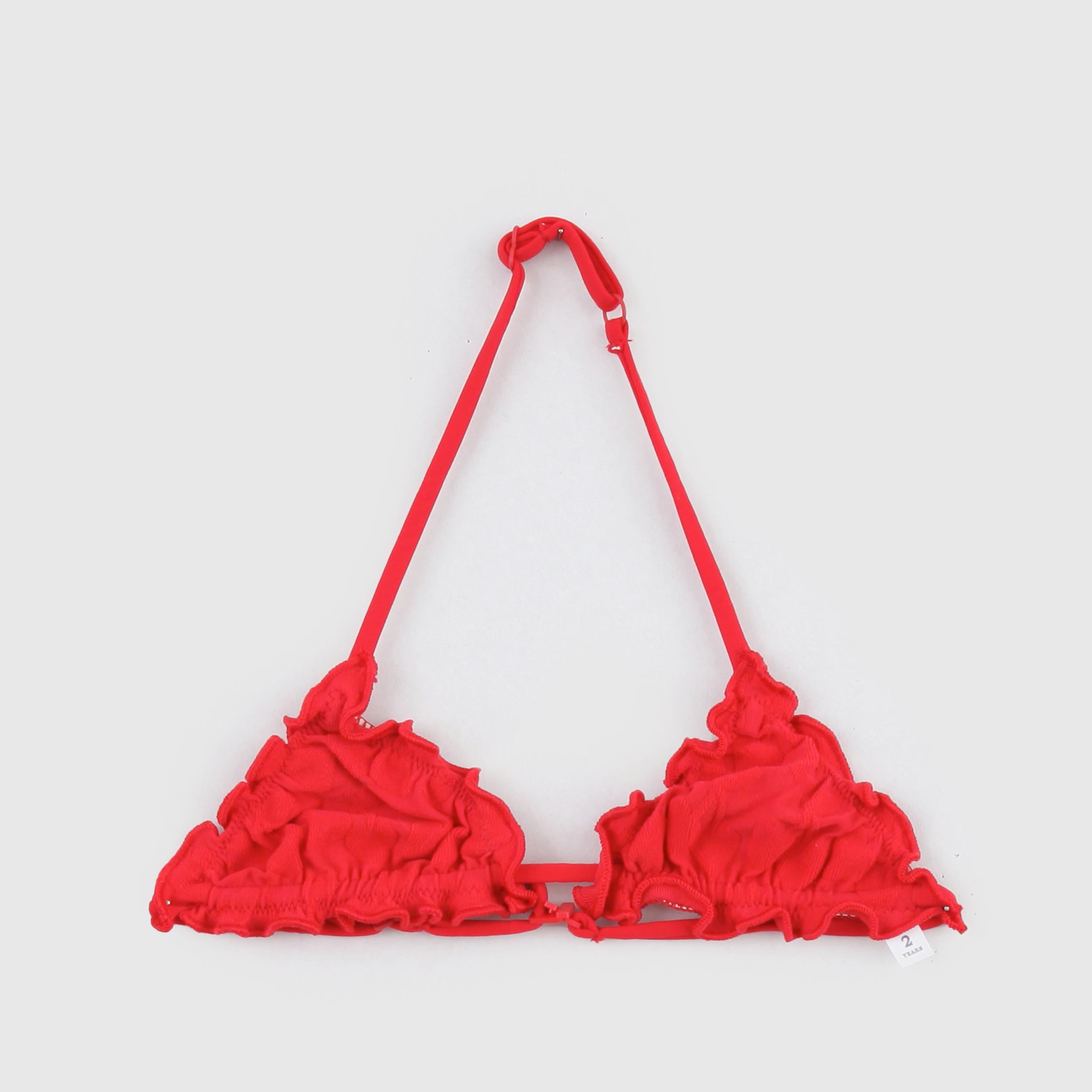 Costume Rosso con Targhetta Iconica Firmato MC2 SAINT BARTH