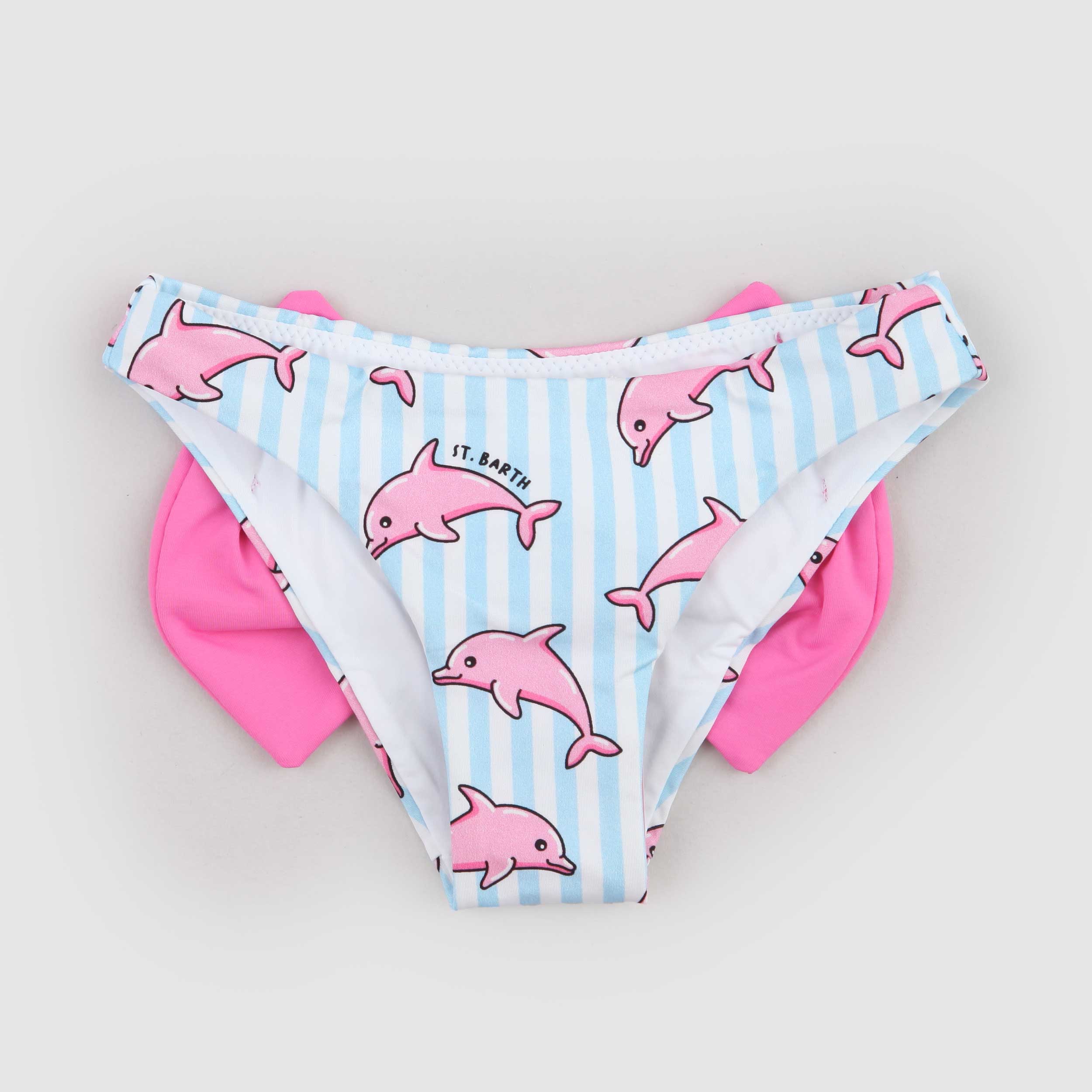 Slip Rosa con Stampa Delfini Firmato MC2 SAINT BARTH
