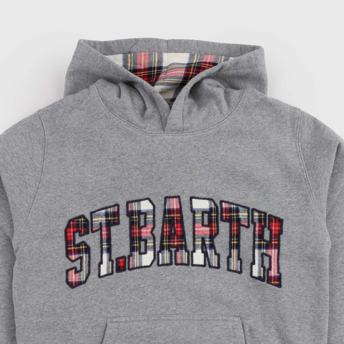 MC2 SAINT BARTH Gray Logo Sweatshirt for Boys