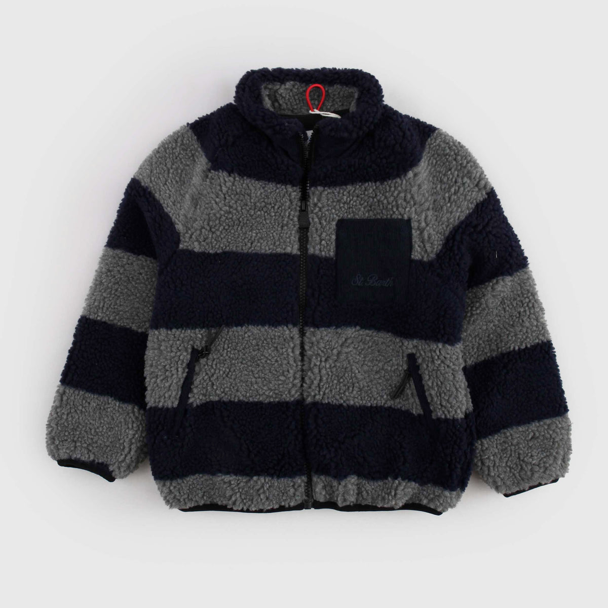 Giacca Keystone Grigia in Teddy per Bambino MC2 SAINT BARTH
