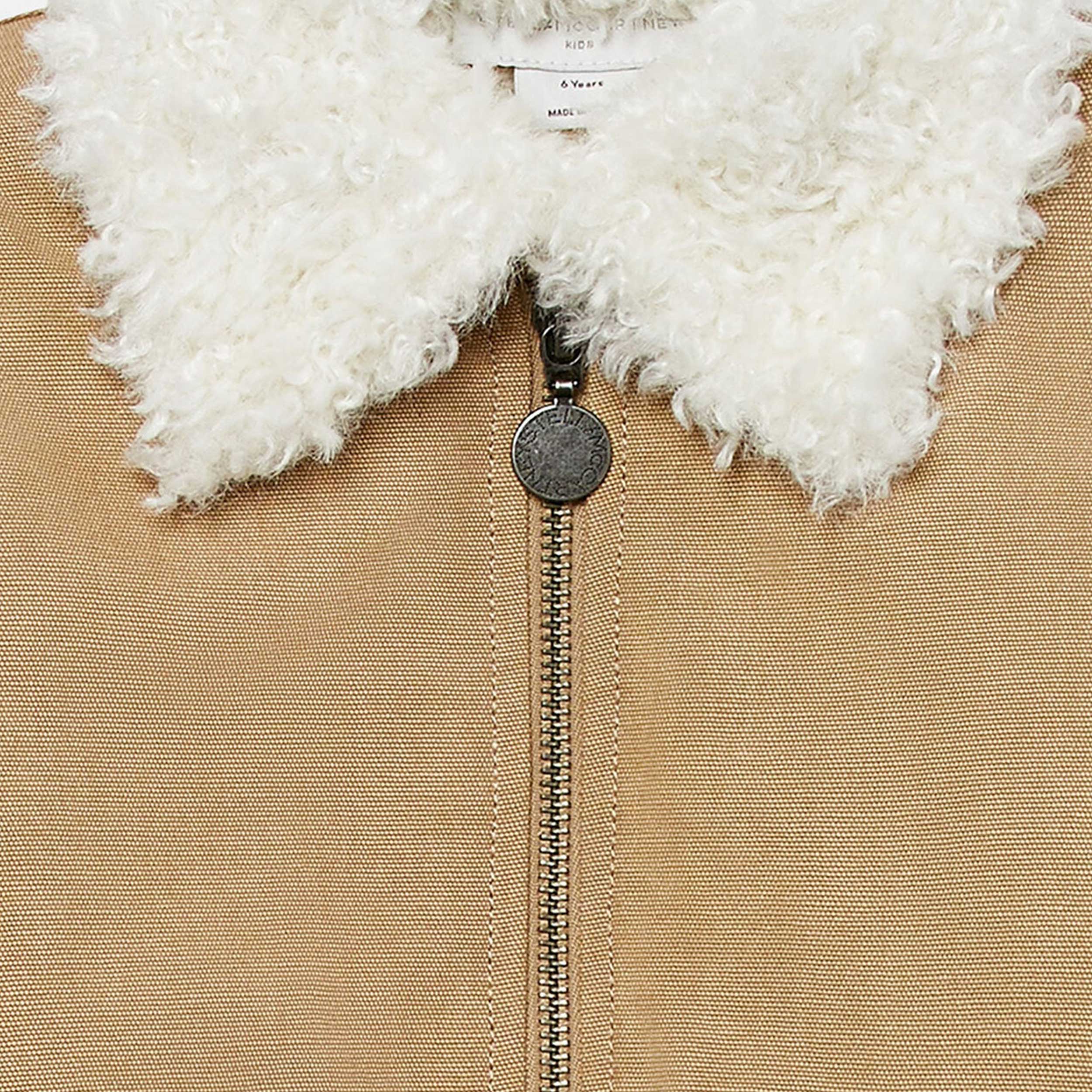 Giubbino Beige per Ragazzi Firmato STELLA MCCARTNEY