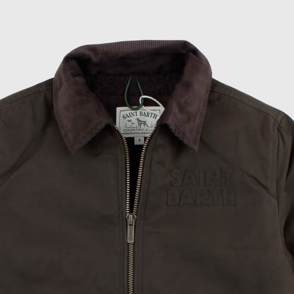 Bomber Marrone Impermeabile Foderato Sherpa by MC2 SAINT BARTH