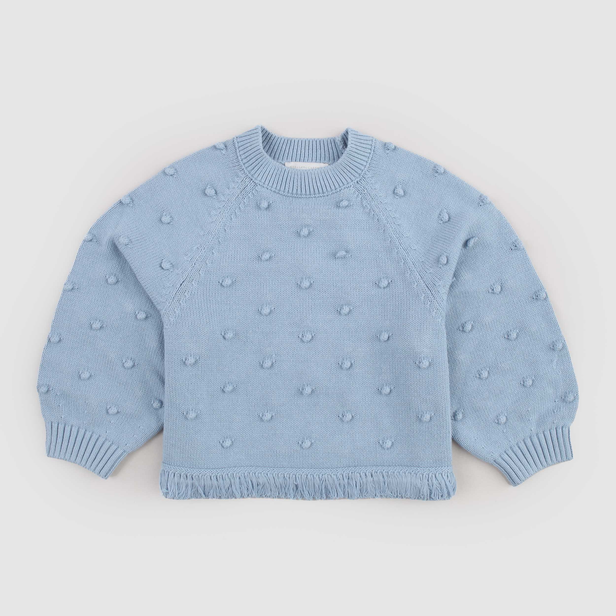 Maglioncino Celeste per Ragazza firmato STELLA MCCARTNEY
