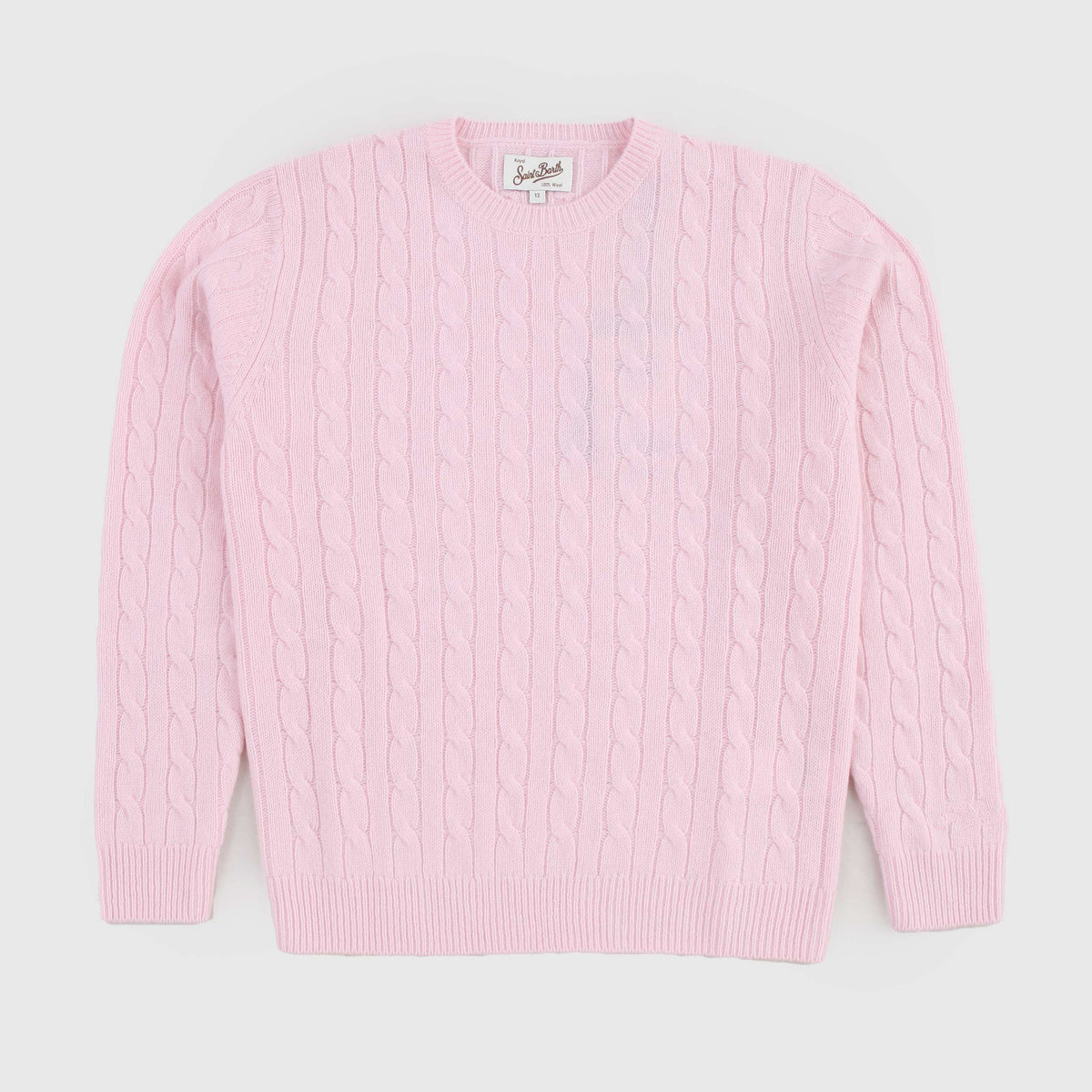 MC2 SAINT BARTH Boys' Braided Pink T-Shirt