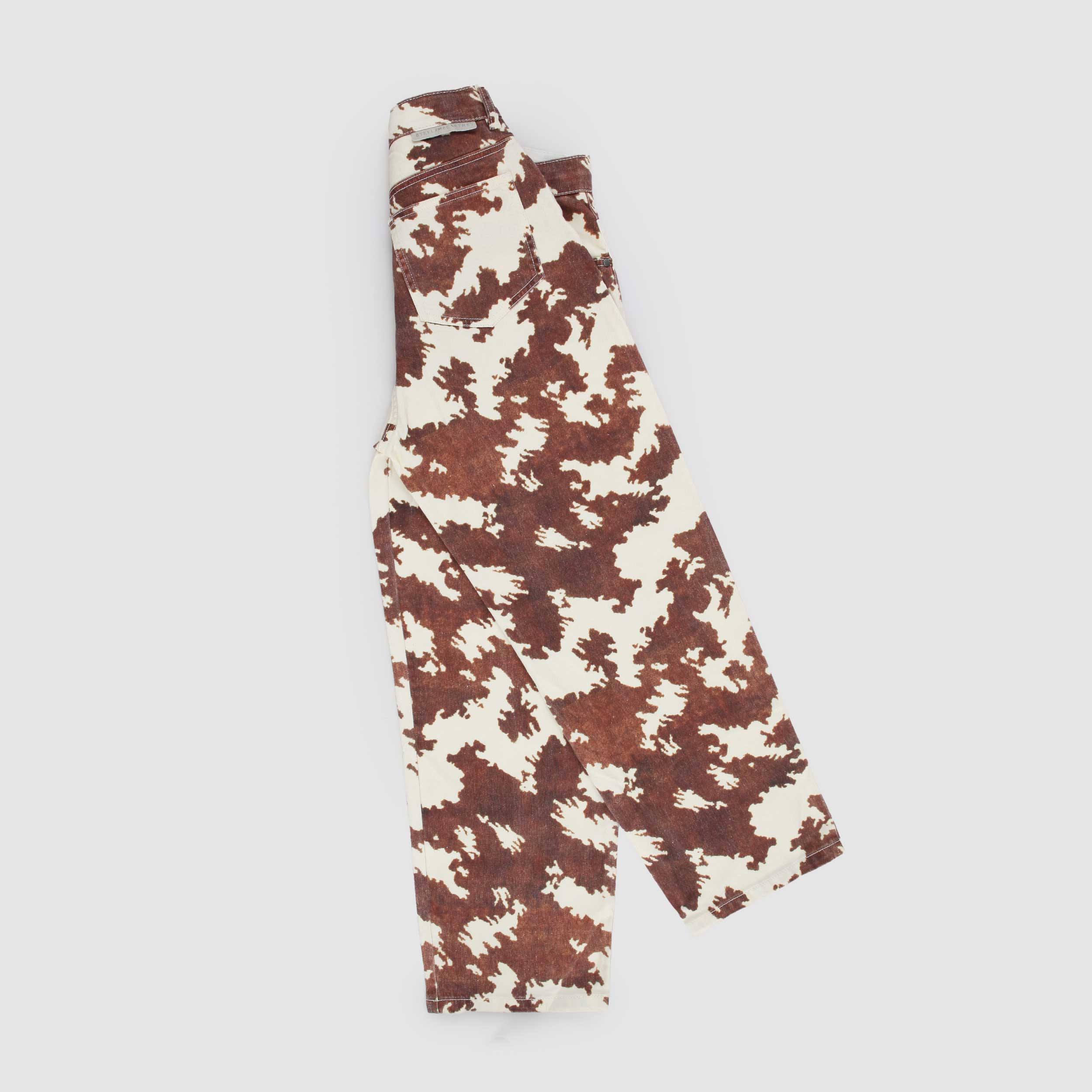 Fantasy Beige and Brown Trousers for Girls by STELLA MCCARTNEY