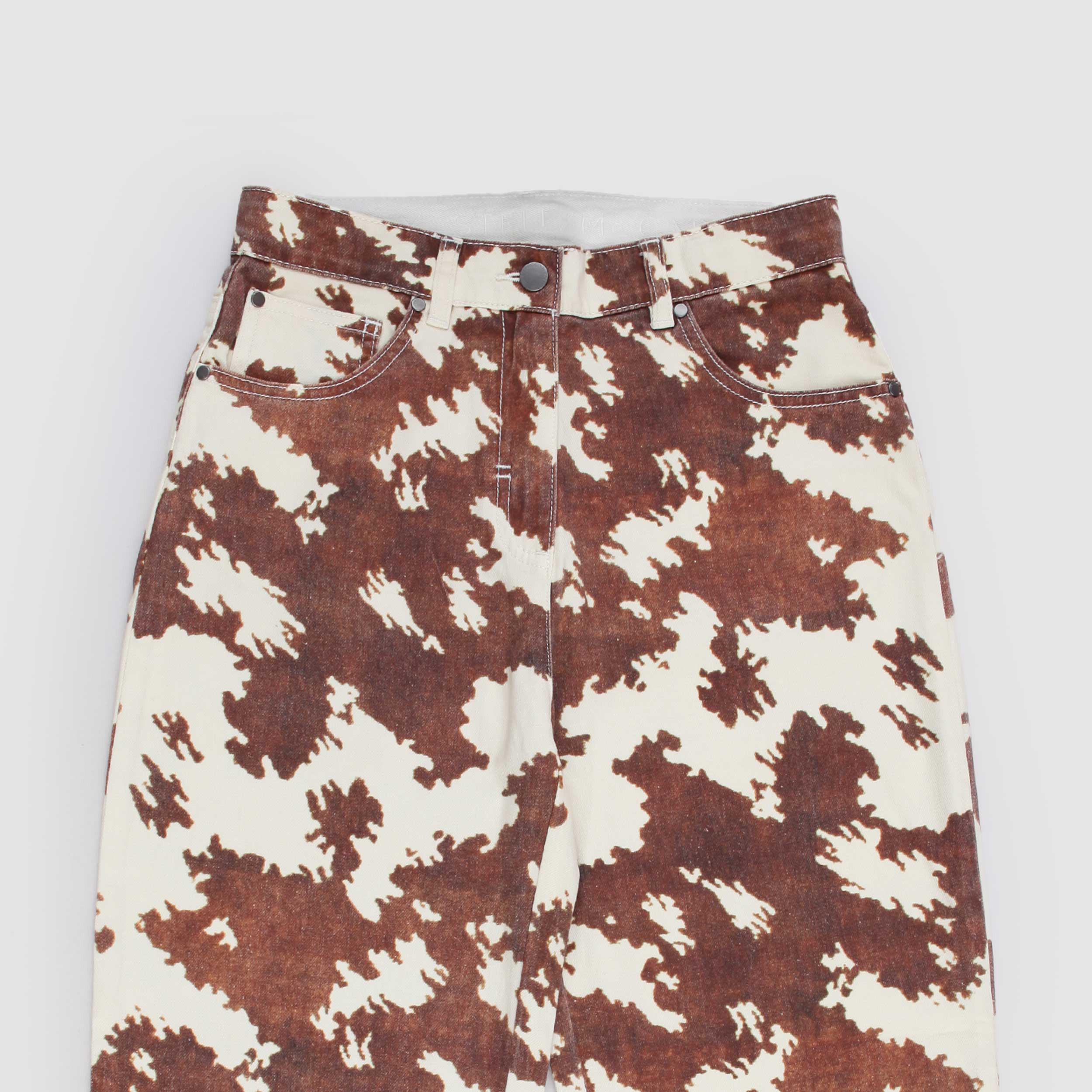 Pantalone Beige e Marrone Fantasia per Ragazza by STELLA MCCARTNEY