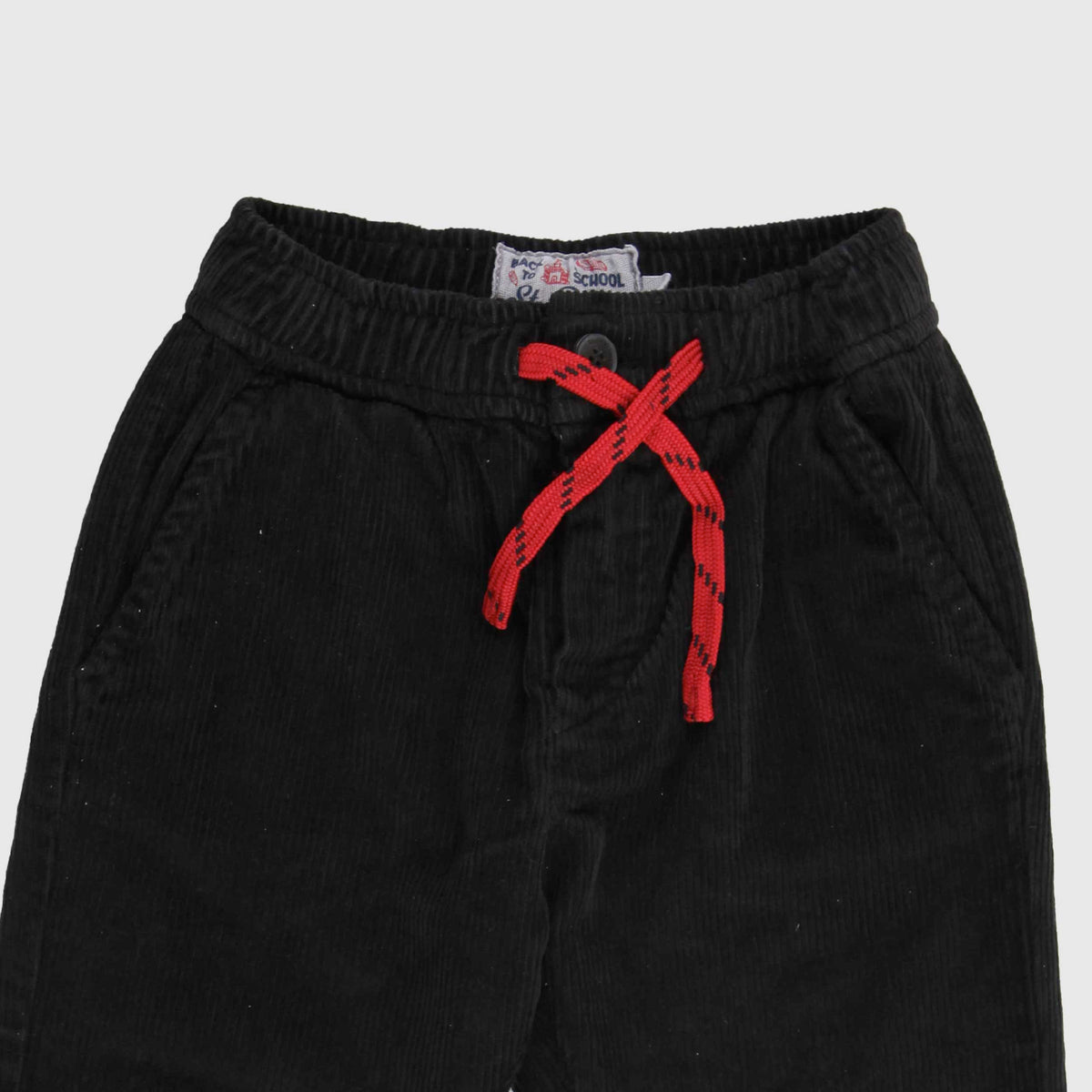Pantalone Nero in Velluto a Coste per Bambino MC2 SAINT BARTH