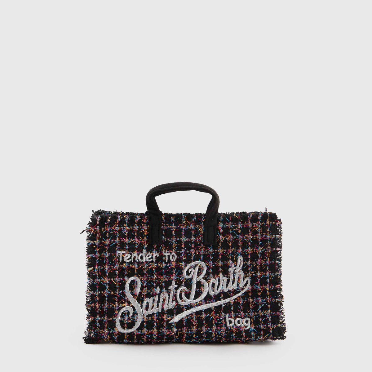 Phone Bag in Tweed Paillettes Multicolore per Ragazza MC2 SAINT BARTH