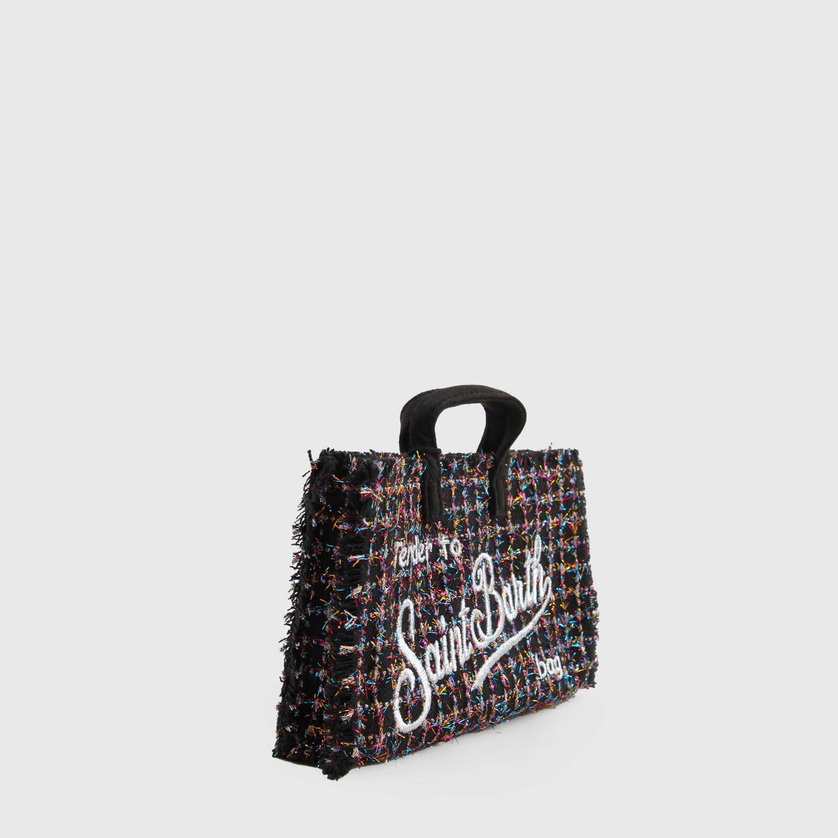 Phone Bag in Tweed Paillettes Multicolore per Ragazza MC2 SAINT BARTH