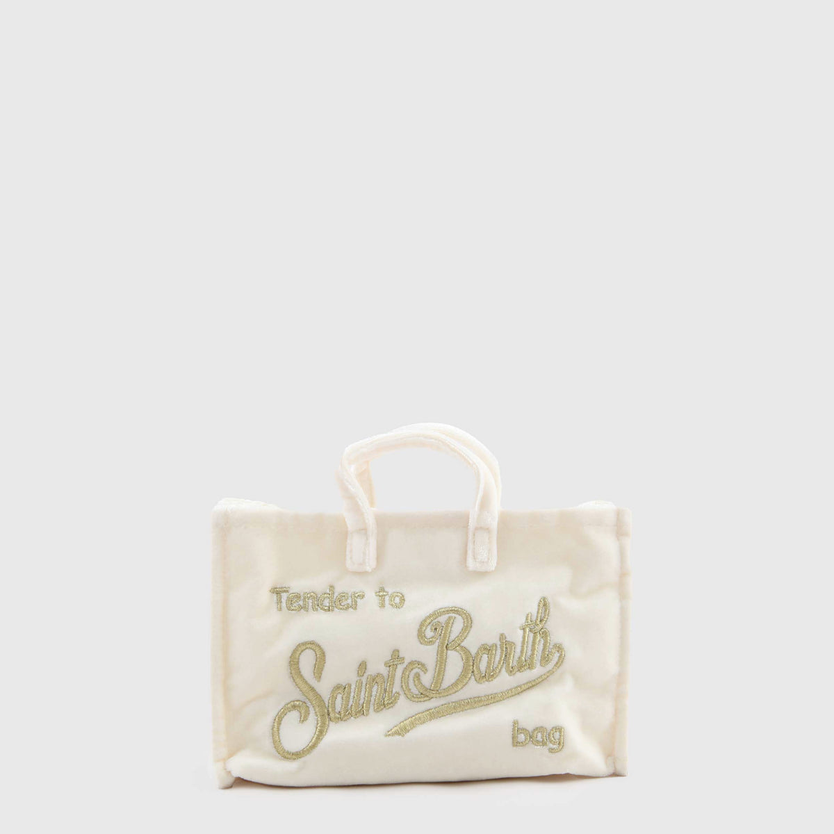 Phone Bag in Velluto Panna per Ragazza MC2 SAINT BARTH