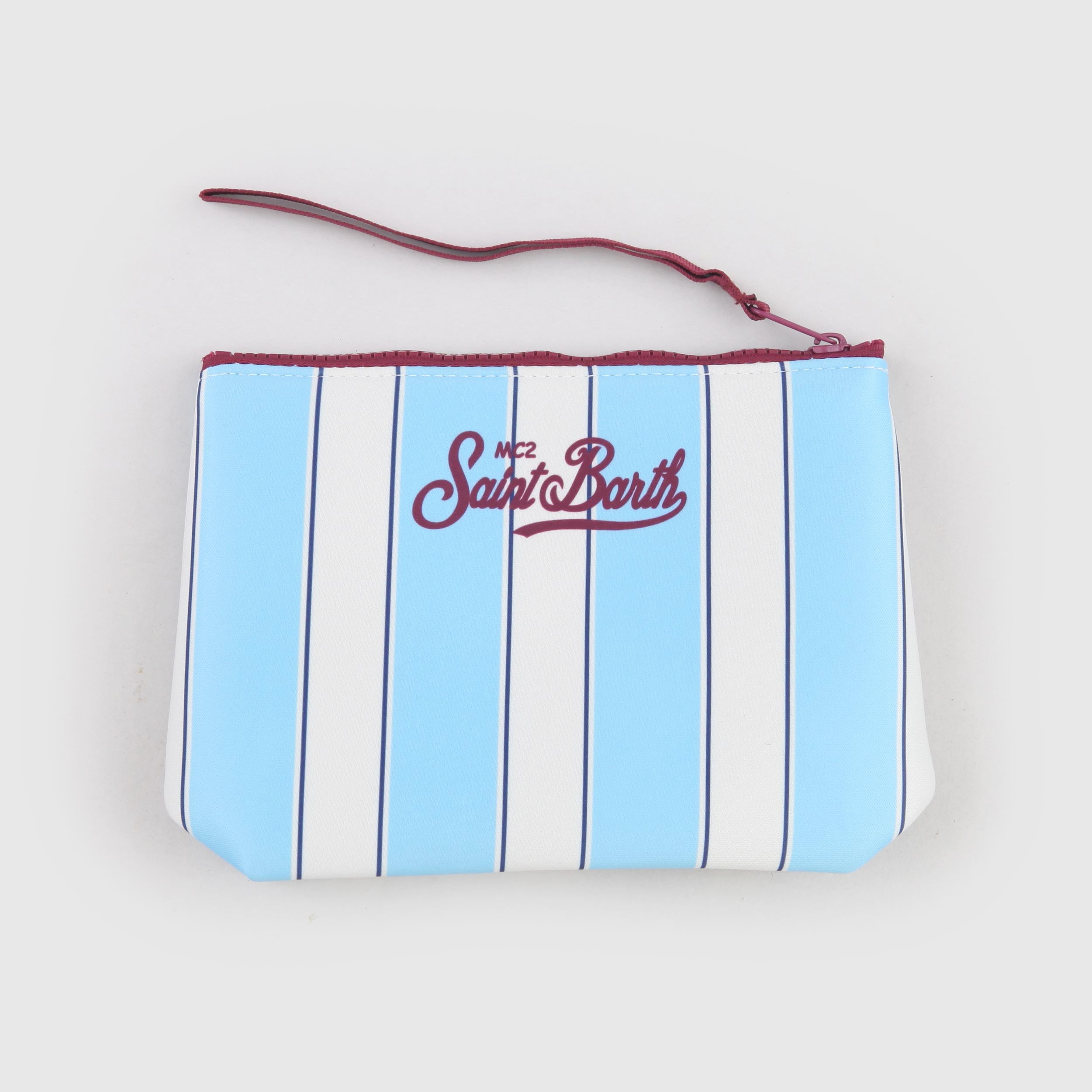 Pochette Aline a Righe Bicolore Firmata MC2 SAINT BARTH