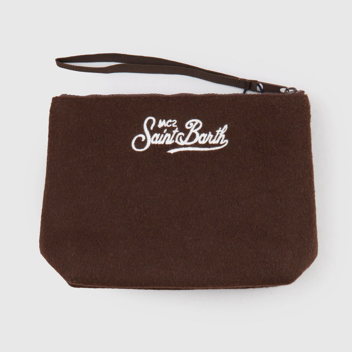 Pochette Aline Marrone con Ricami per Ragazza MC2 SAINT BARTH