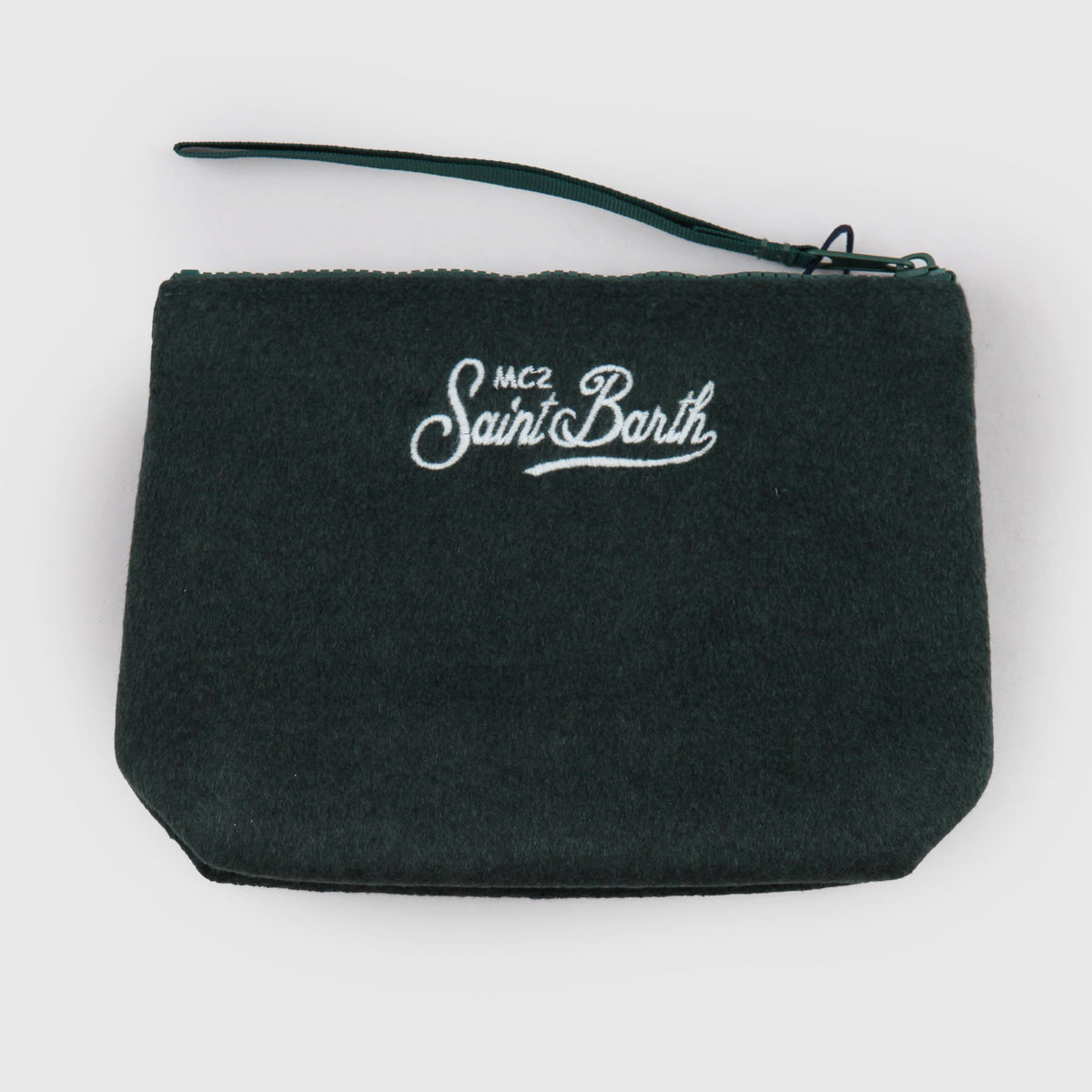 Pochette Aline Verde Bosco con Ricami per Ragazza MC2 SAINT BARTH