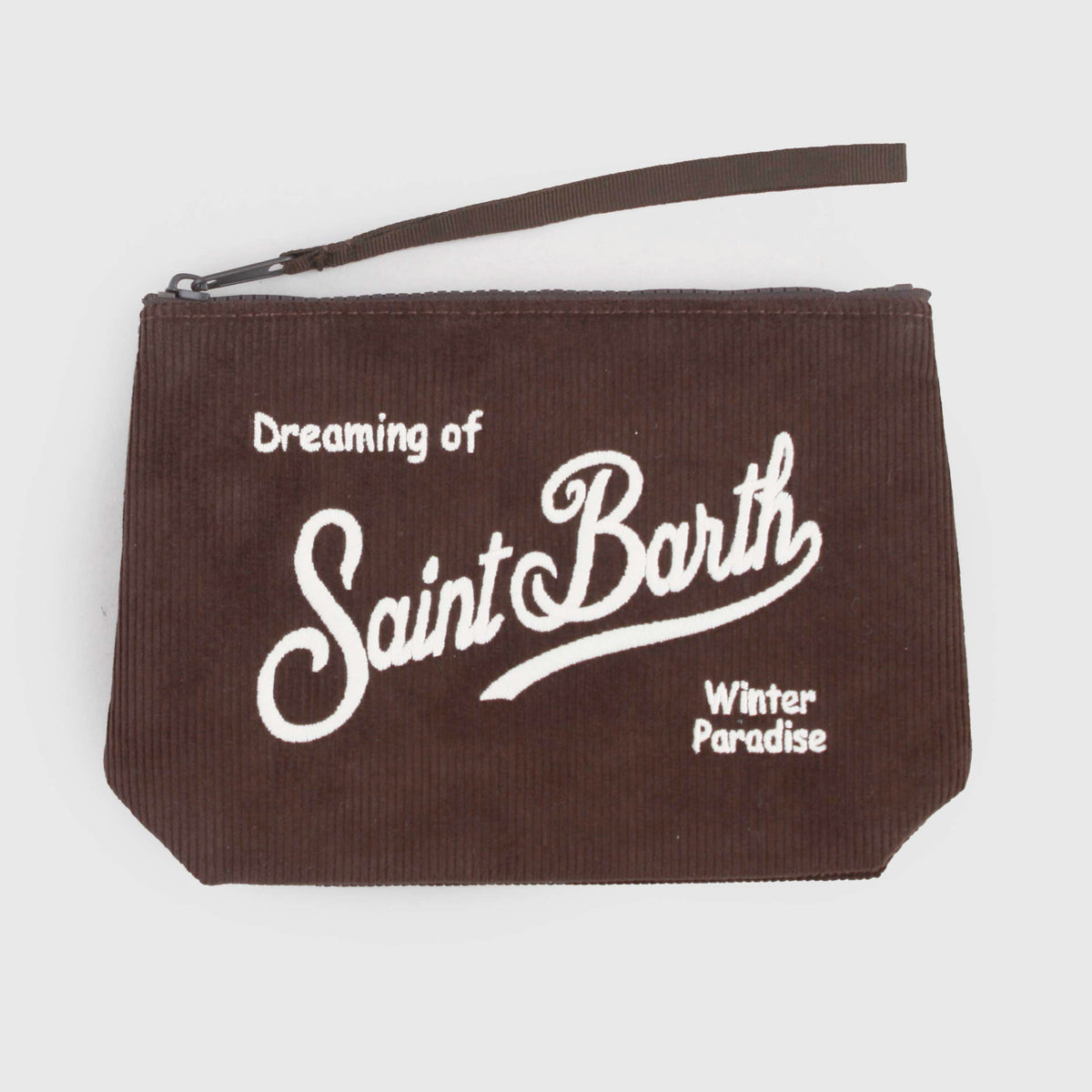 Pochette Aline Corduroy Marrone per Ragazza by MC2 SAINT BARTH
