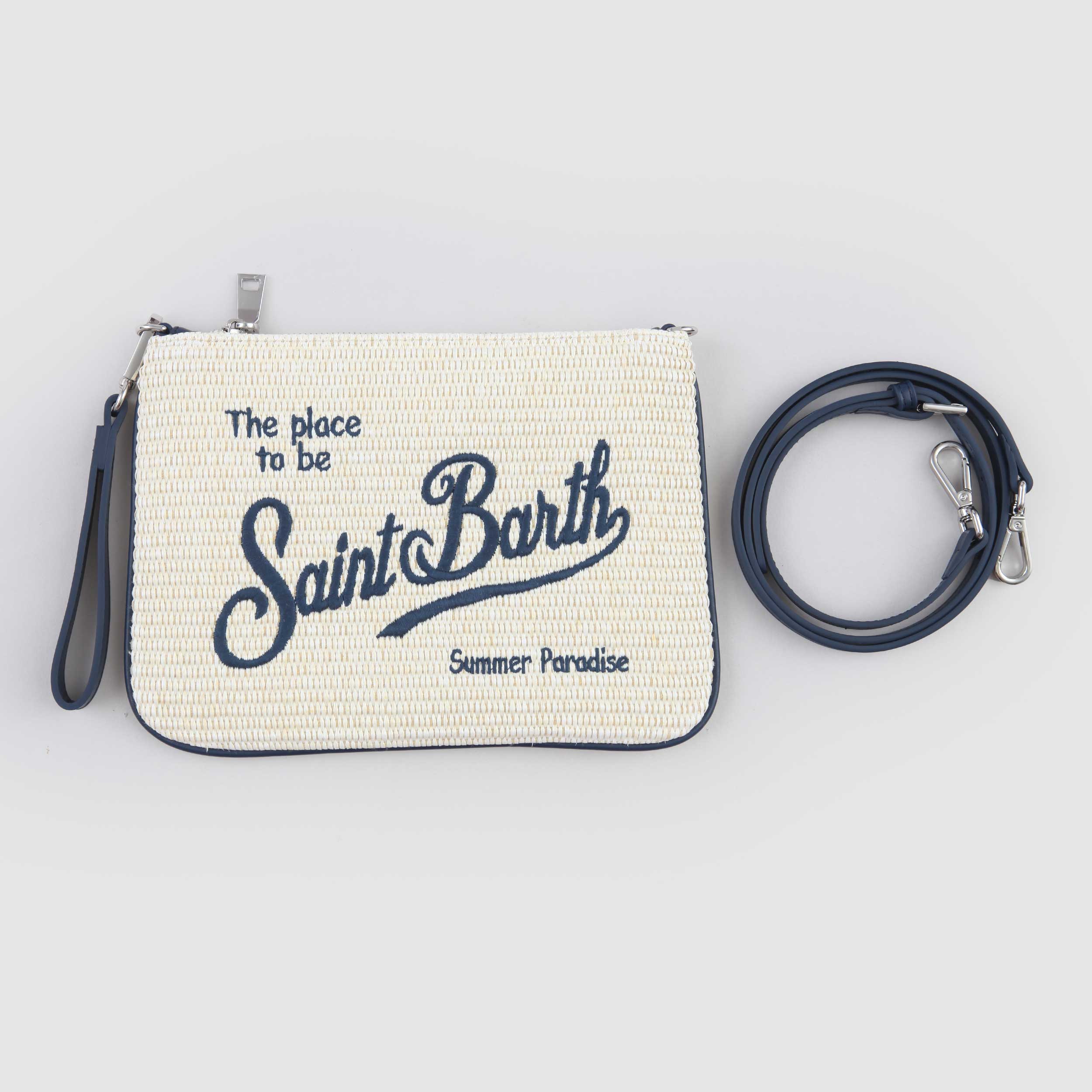 Pochette Parisienne Color Paglia Firmata MC2 SAINT BARTH