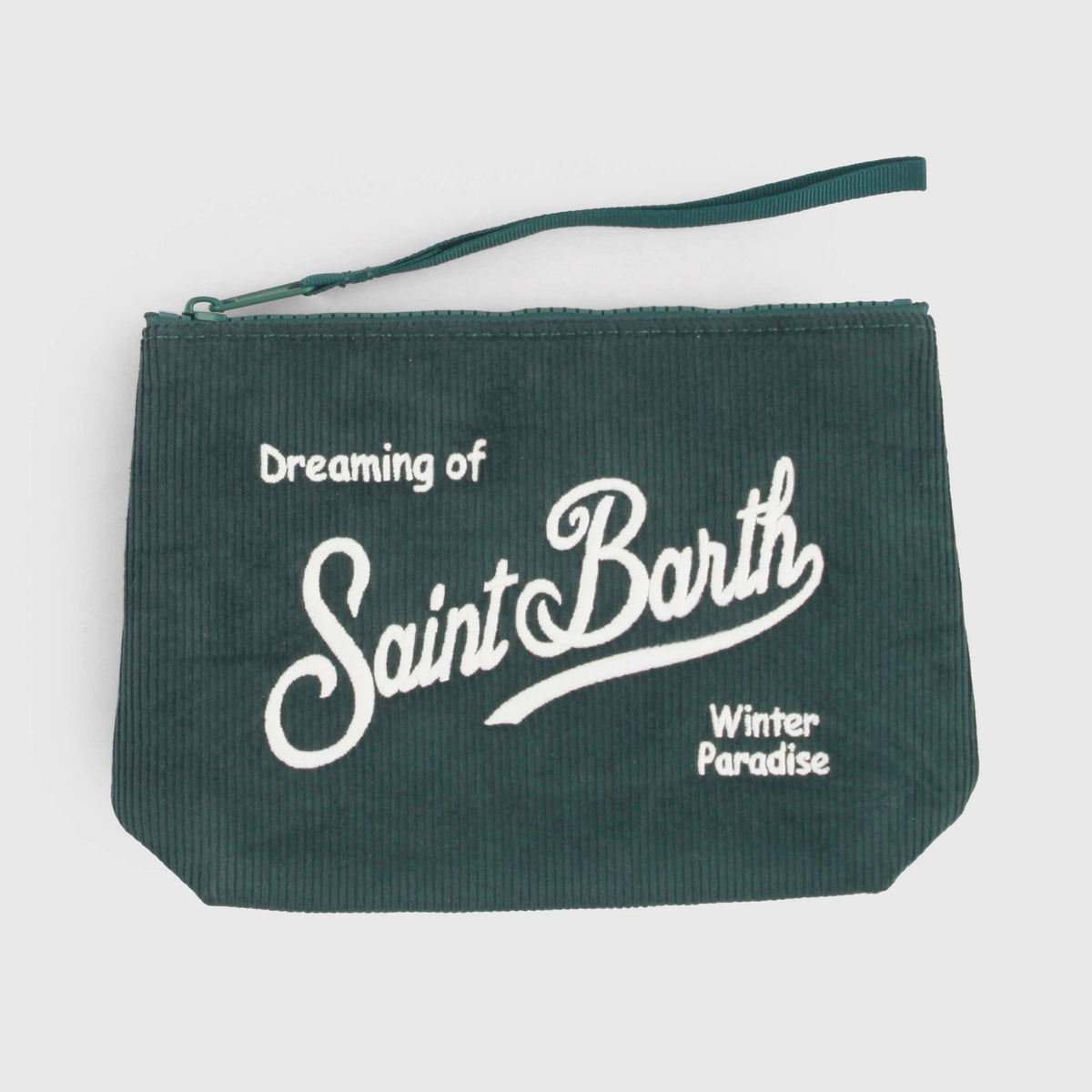 Pochette Aline Corduroy Verde per Ragazza by MC2 SAINT BARTH
