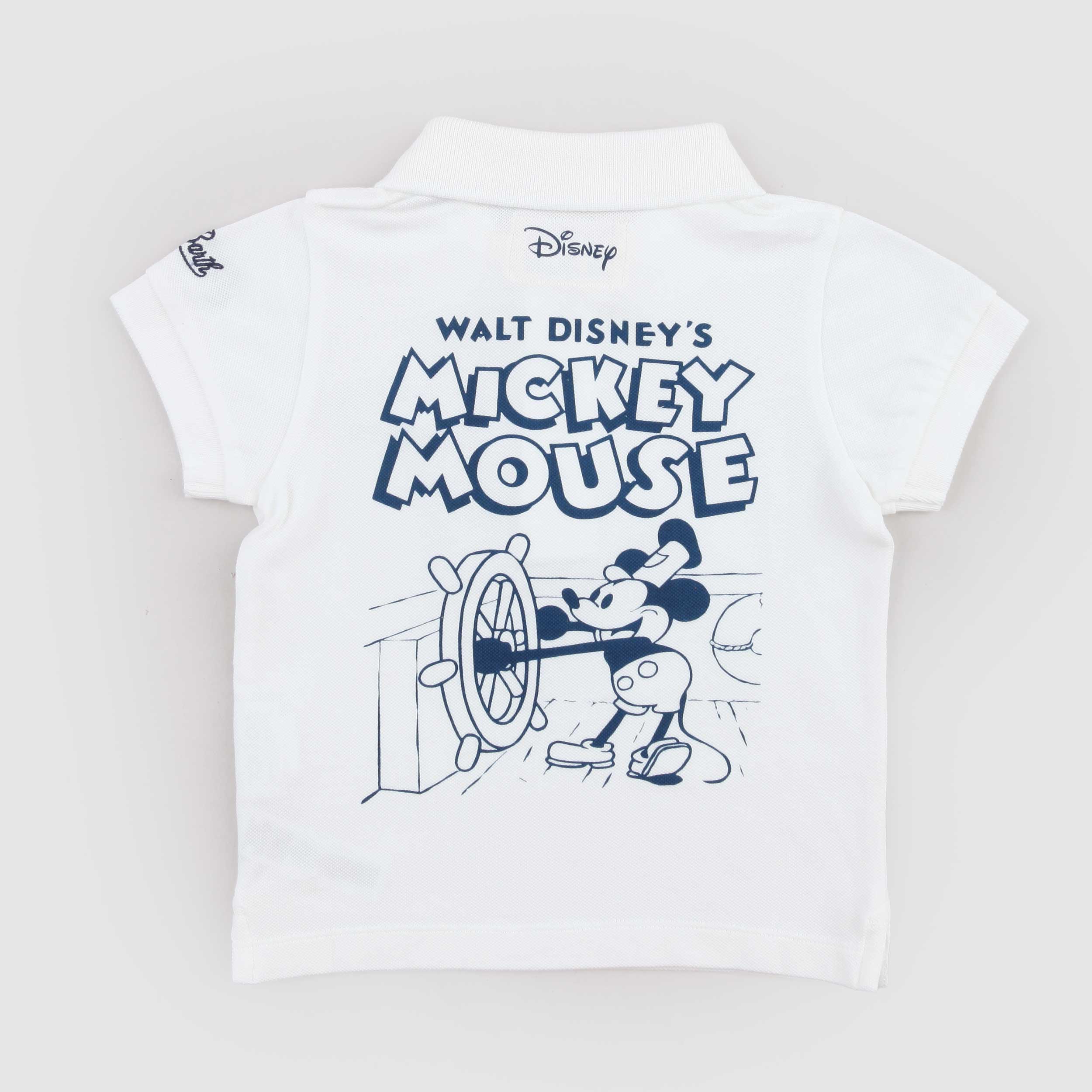 Blue Design Milk Polo Shirt Signed MC2 SAINT BARTH