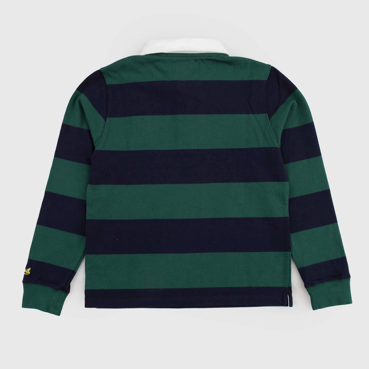 MC2 SAINT BARTH Boys' Striped Rugby Quarterback Polo Shirt