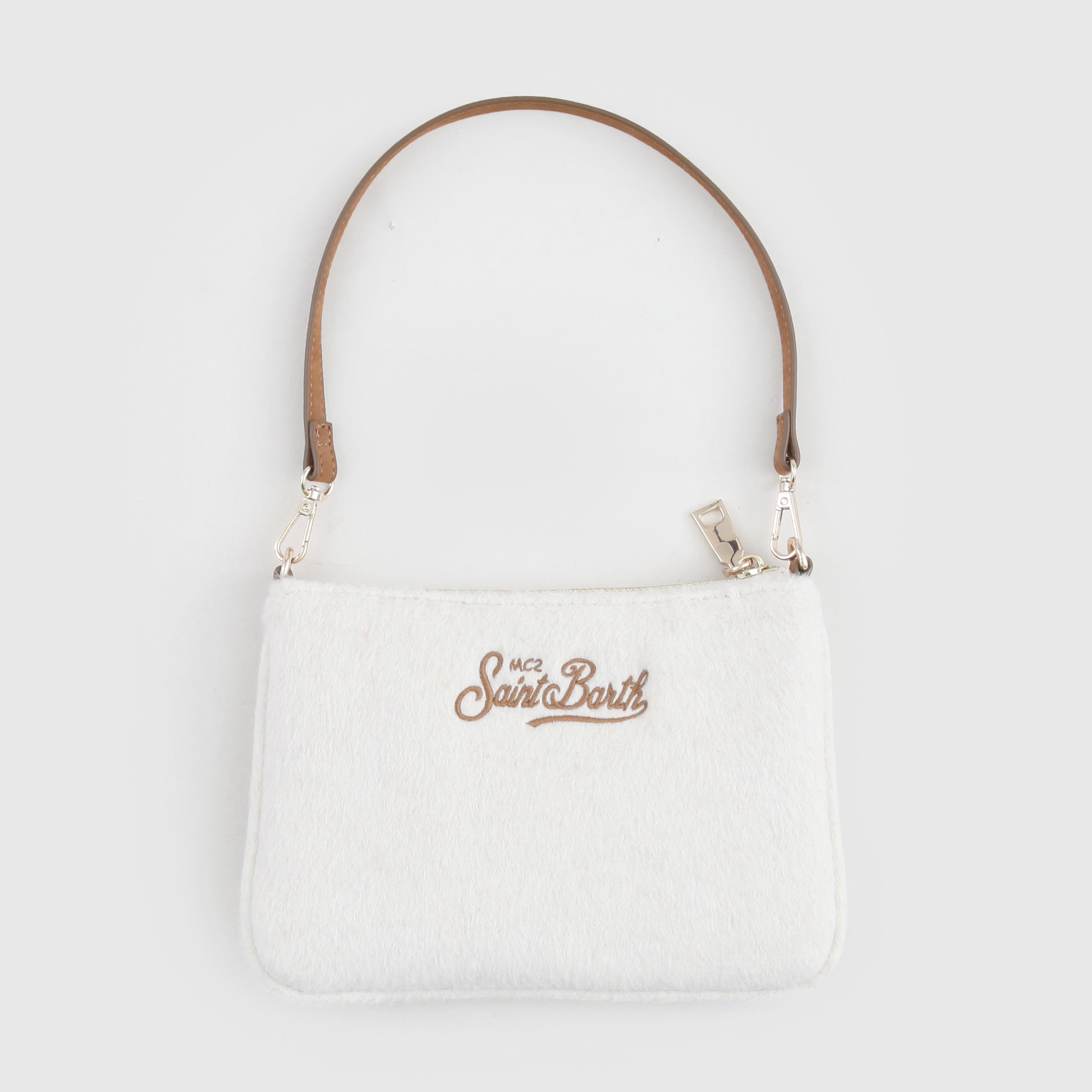Borsa Mini Parisienne Bianca Firmata MC2 SAINT BARTH