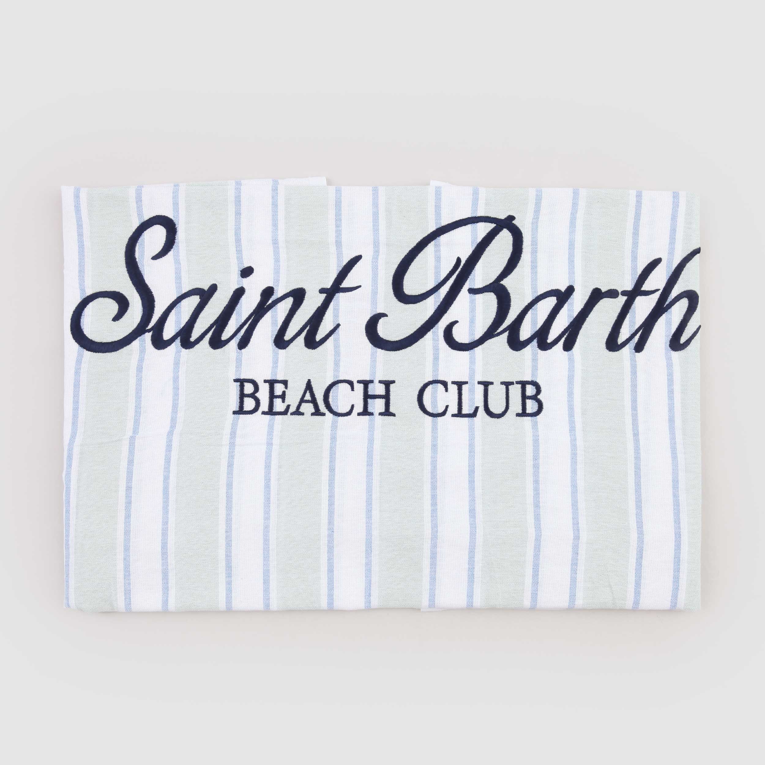 Telo Mare a Righe Verticale Bicolore Firmato MC2 SAINT BARTH