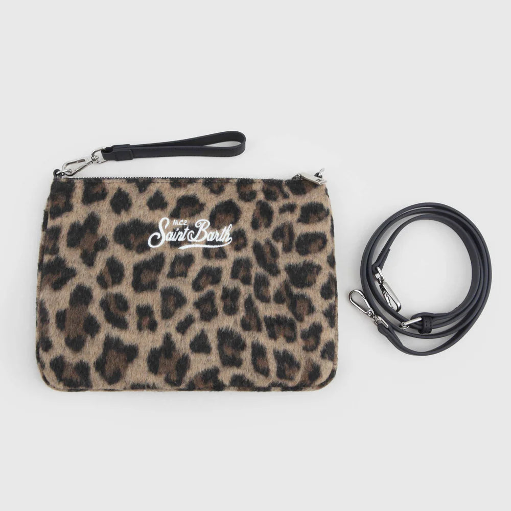 Borsa Crossbody Leopardata Firmata MC2 SAINT BARTH