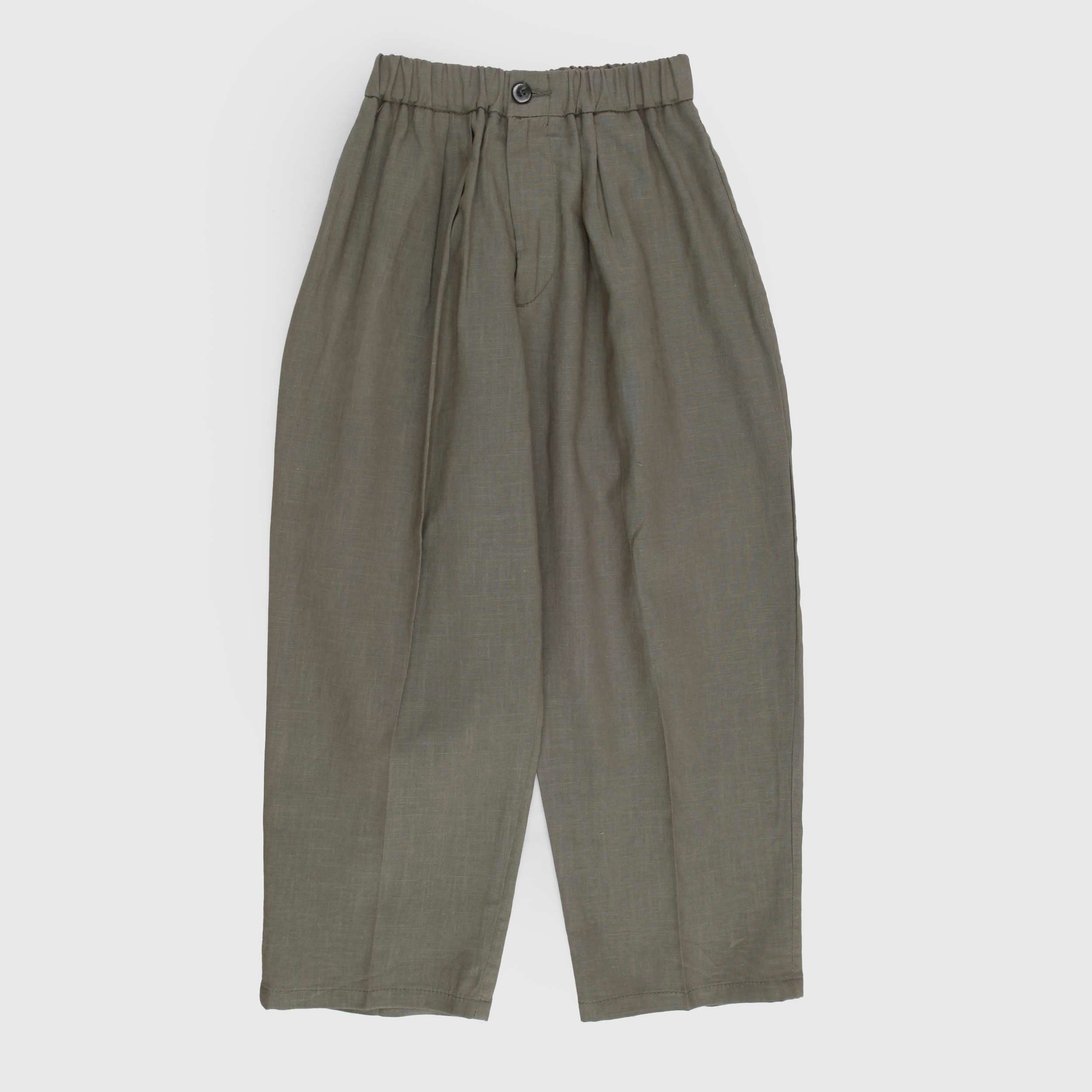 Green Trousers with Pleats by MICHAEL COAL