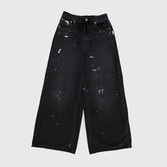 Jeans Nero Modello Largo By MM6 MAISON MARGELA