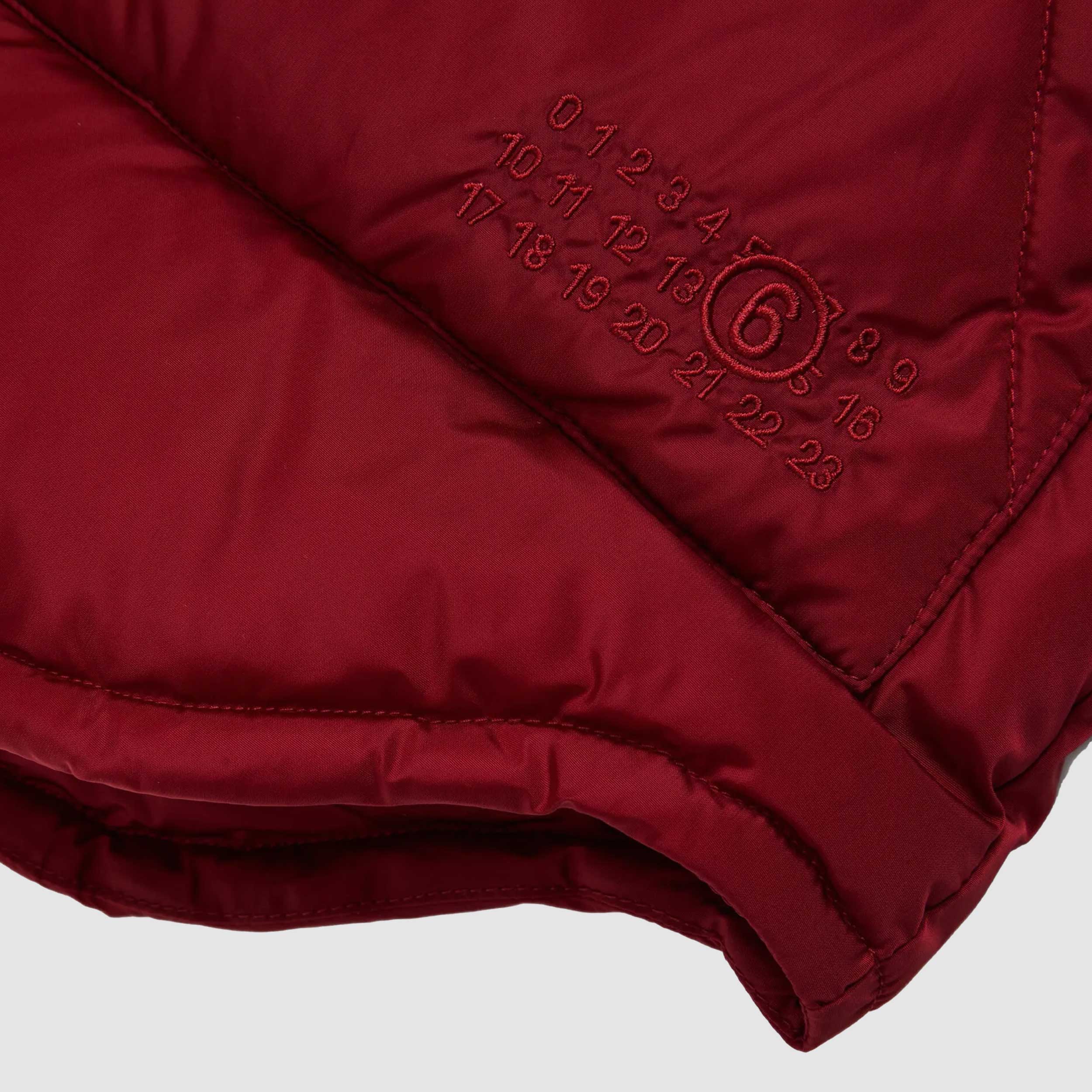 Handy Bordeaux Red for Girl Signed MM6