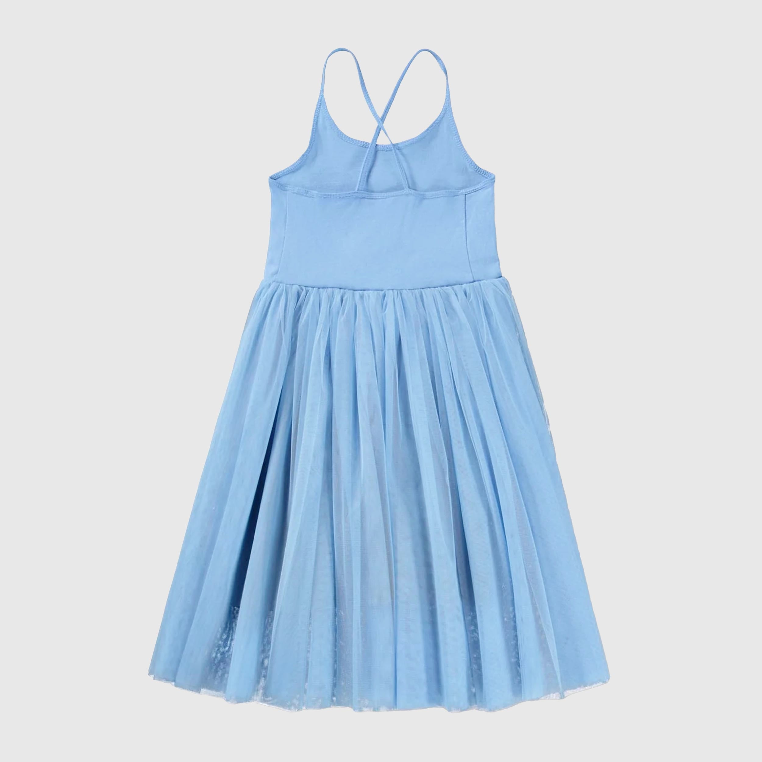 Light Blue Dress with Straps by MOLO