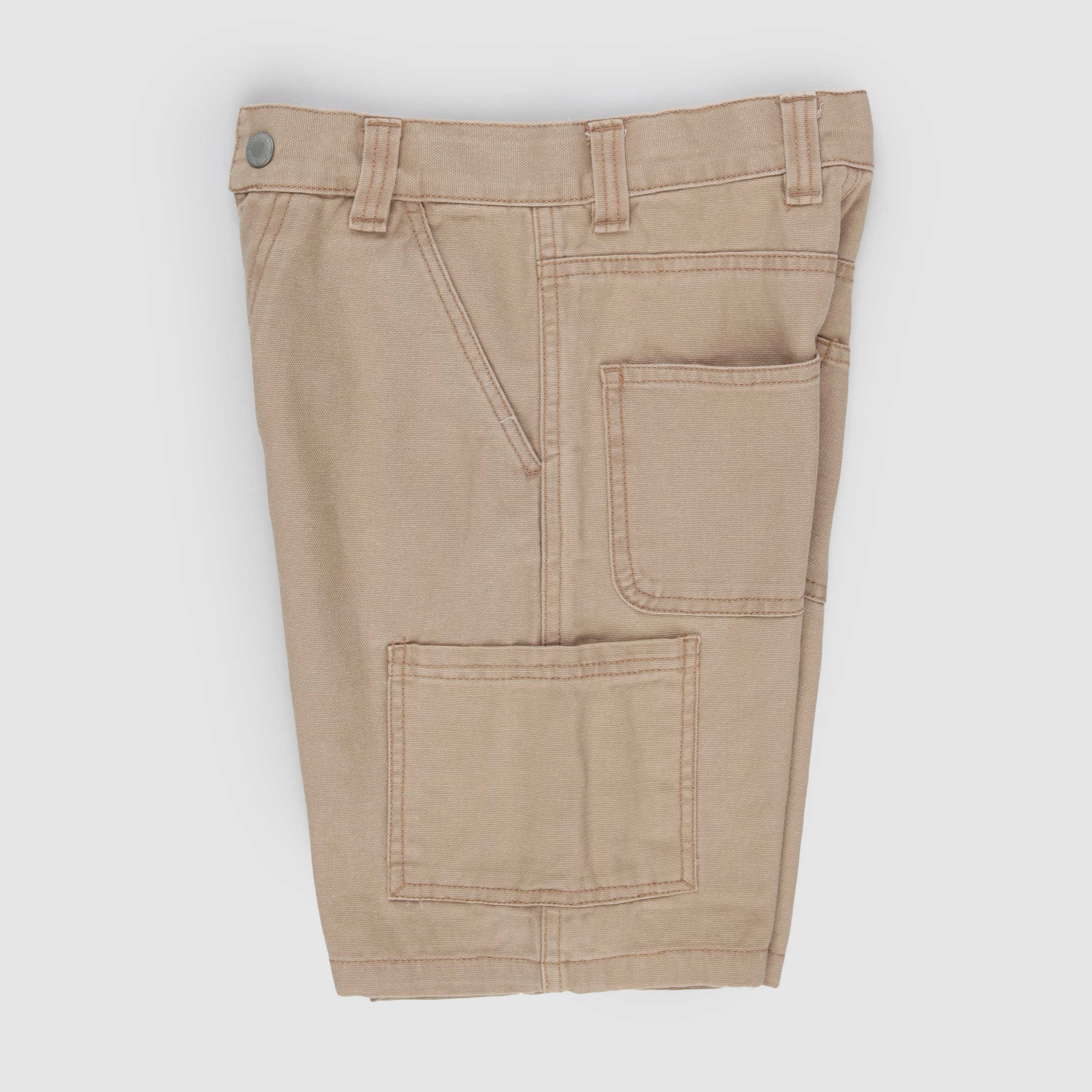 Bermuda Beige con Tasche Oblique Firmato MOLO