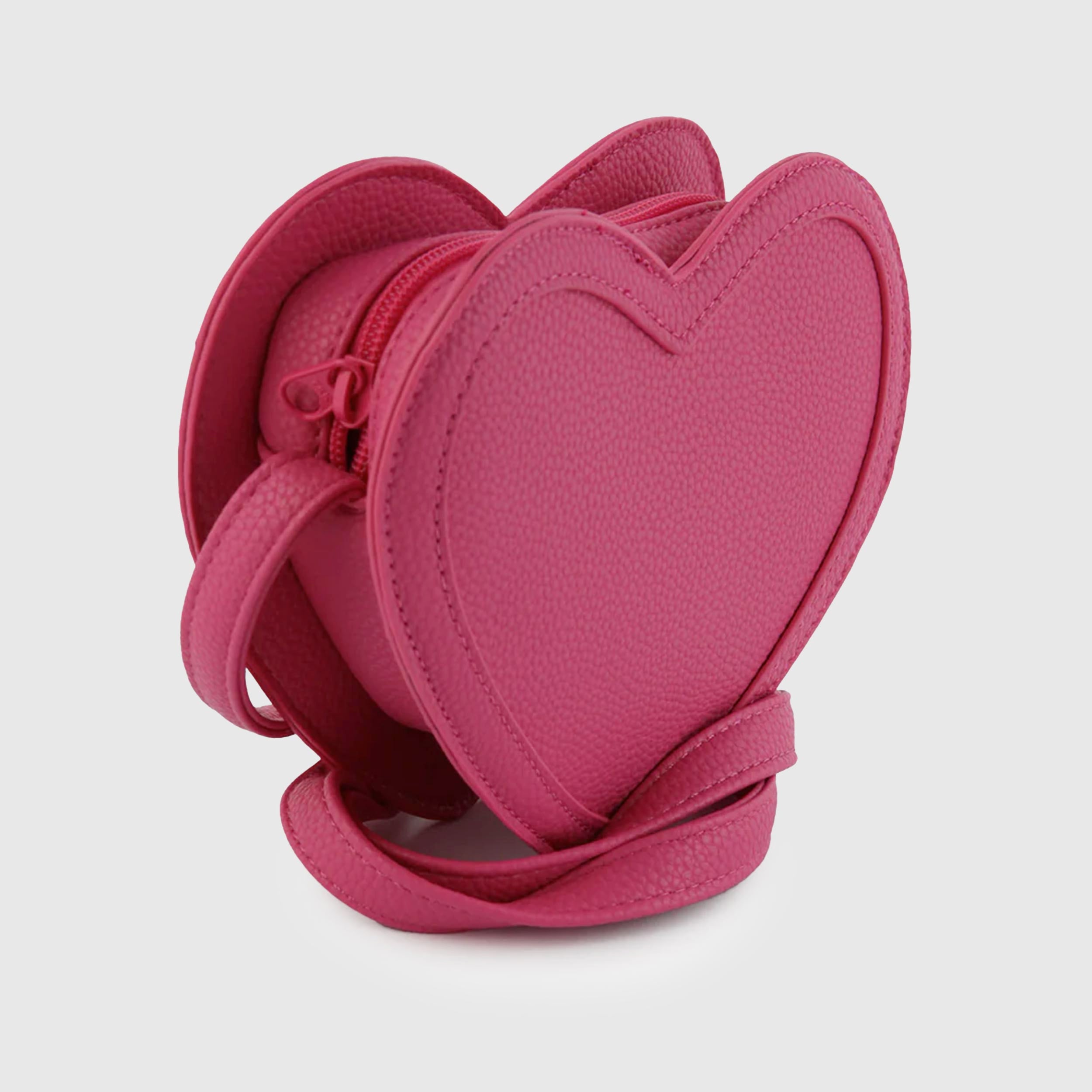 Borsetta Tracolla A Forma Di Cuore In Ecopelle Firmata MOLO