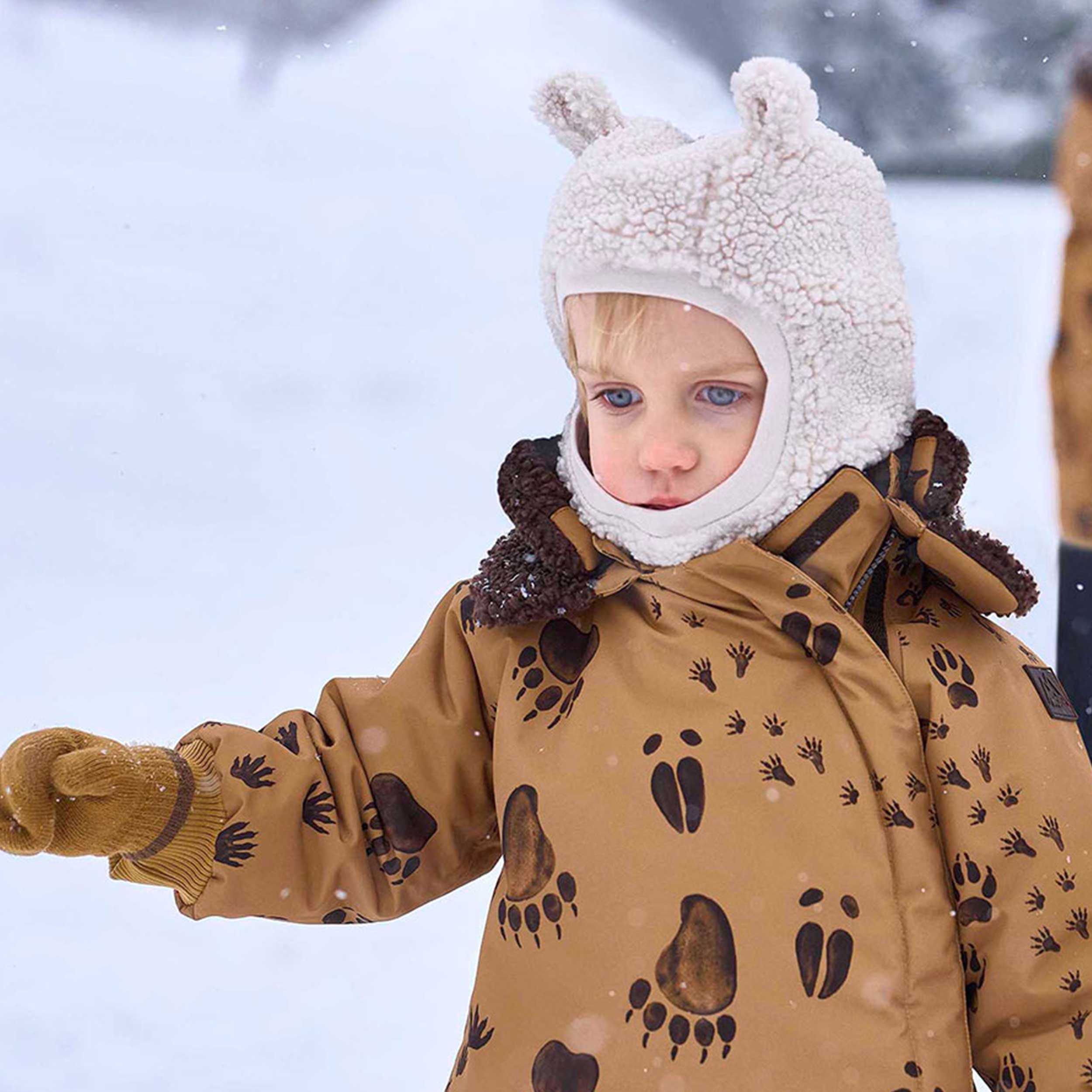 Beige Mountain Riding with Ears for Kids by MOLO