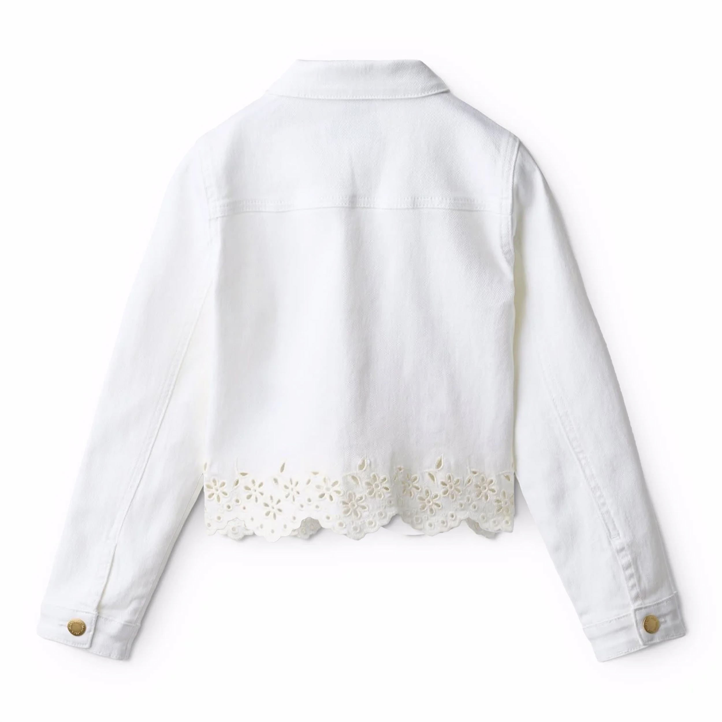 White Jacket with Gold Buttons by MOLO