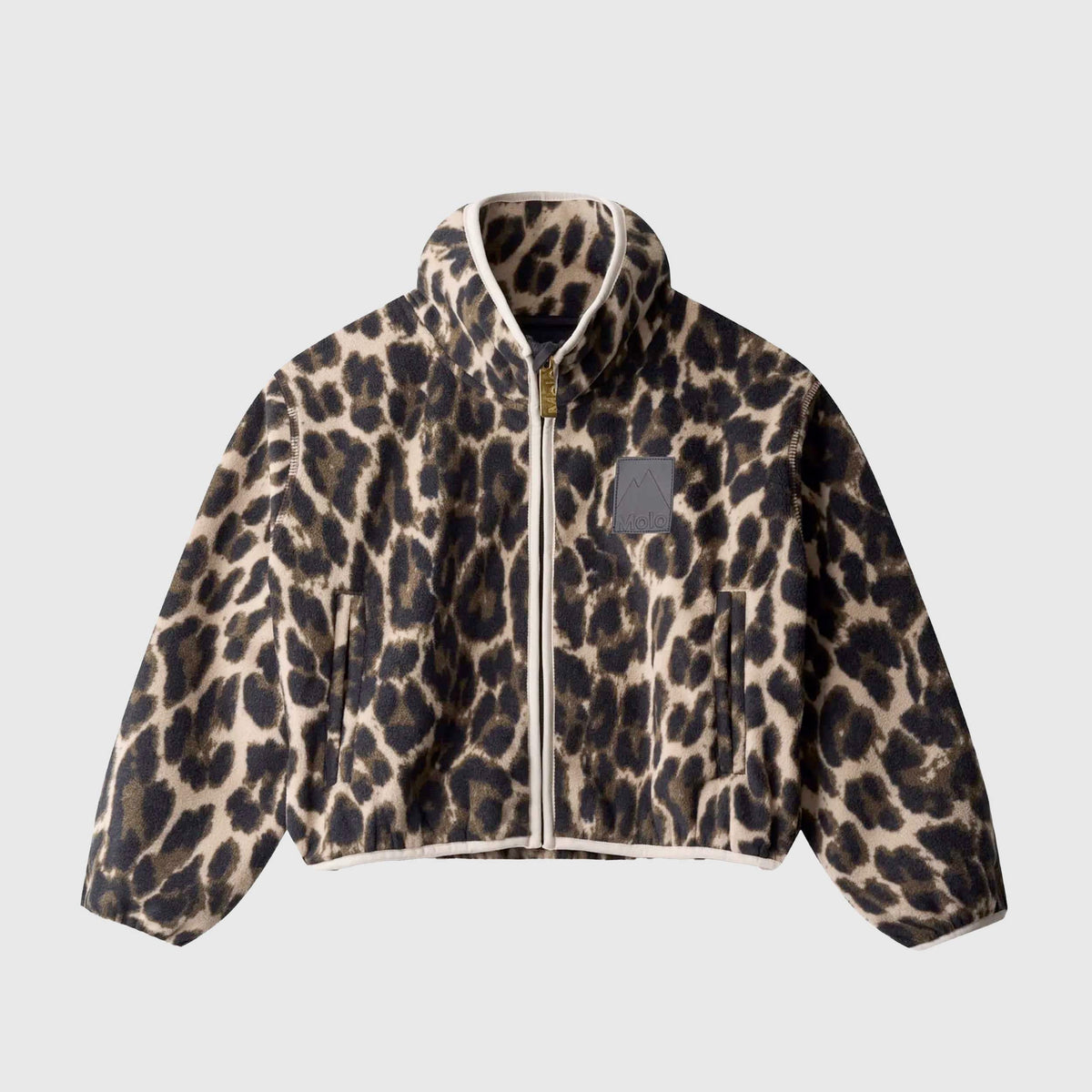 Korean Neck Spotted Sweatshirt by MOLO