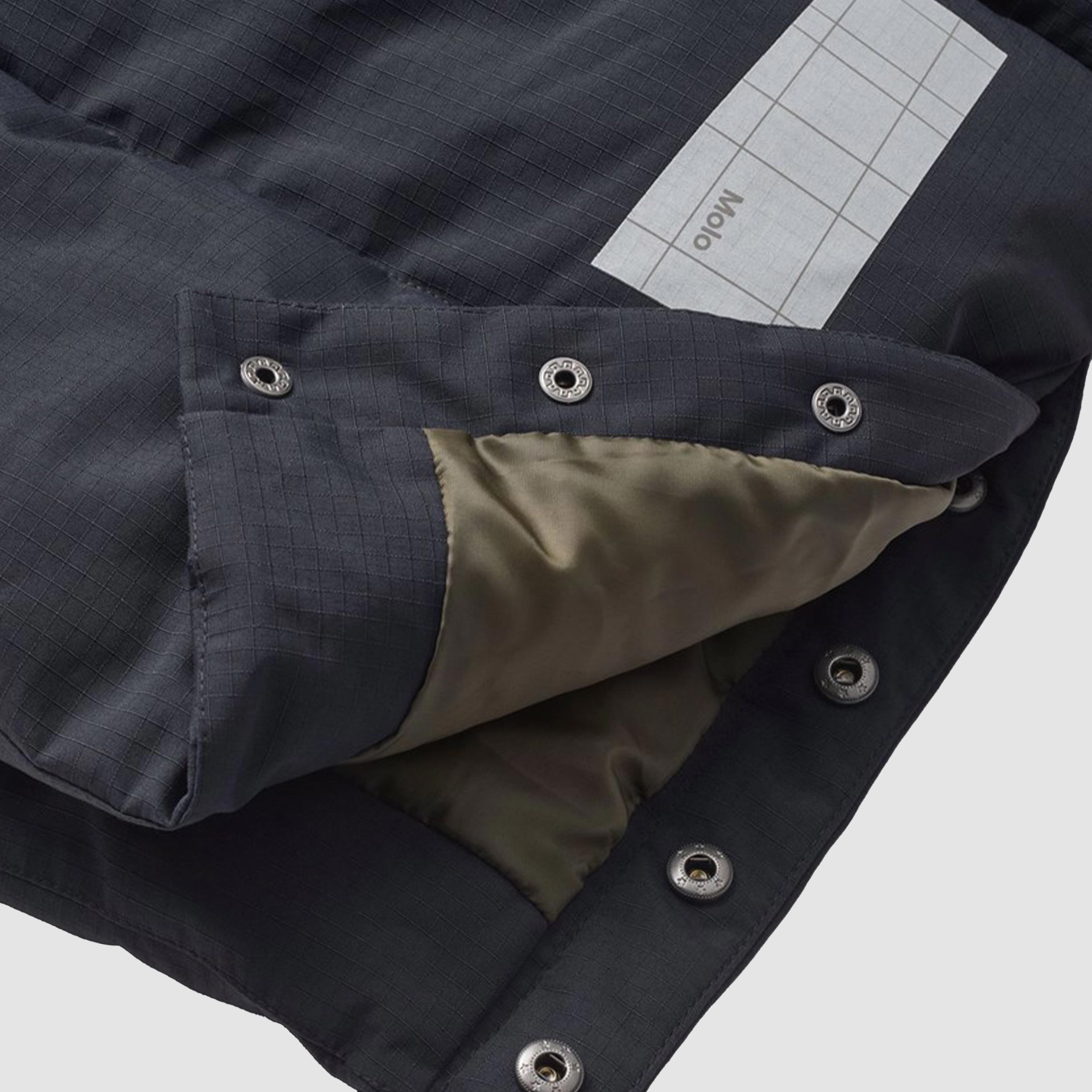 Giacca Nera Lunga Harper Firmata MOLO