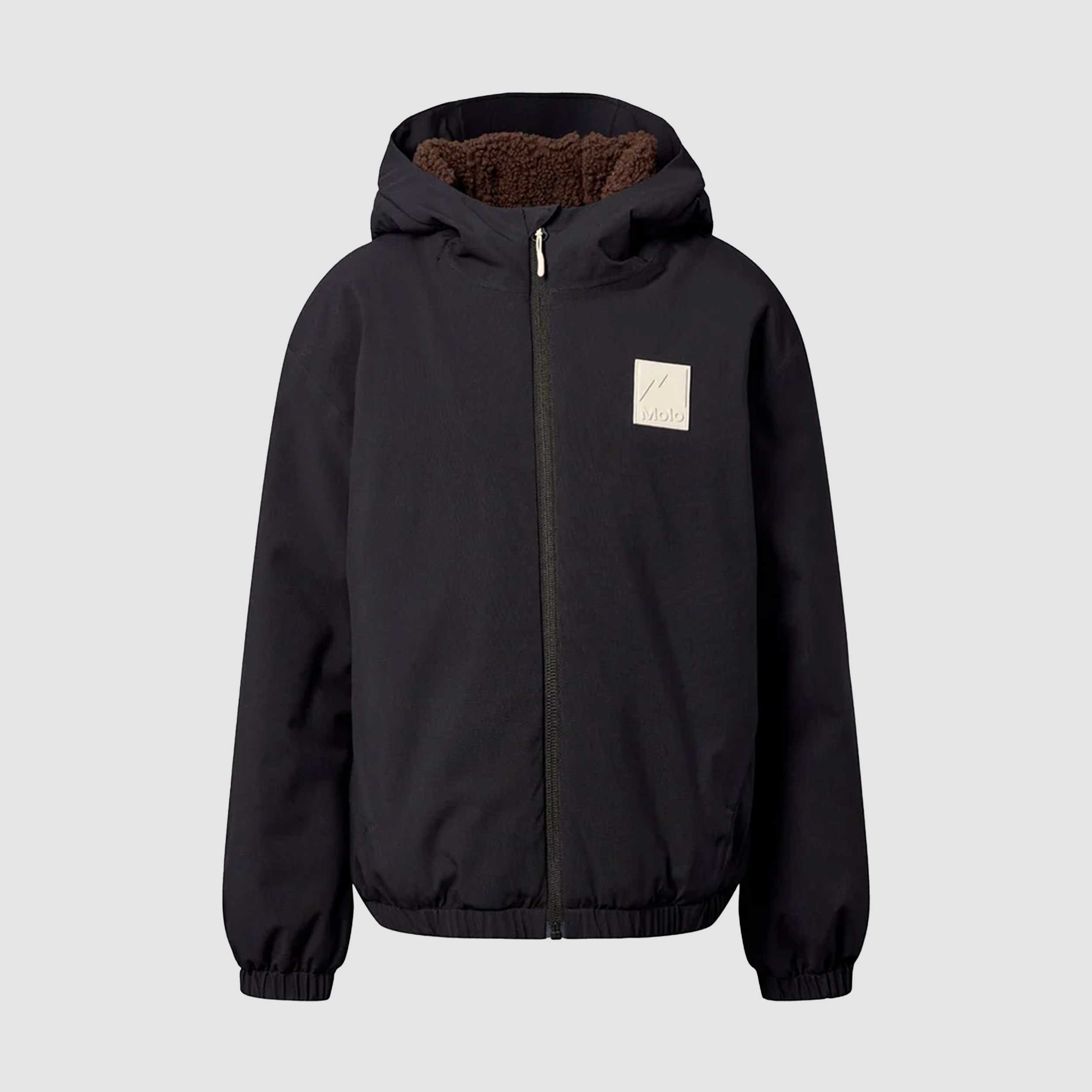 Blue Jacket with Sherpa Interior for Boys by MOLO