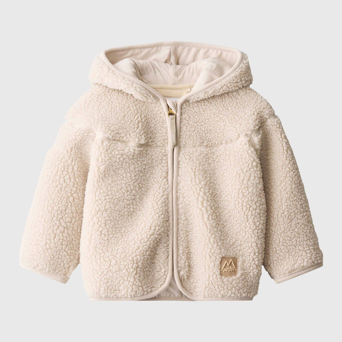 Beige Ummi Sweatshirt with Ears for Kids by MOLO
