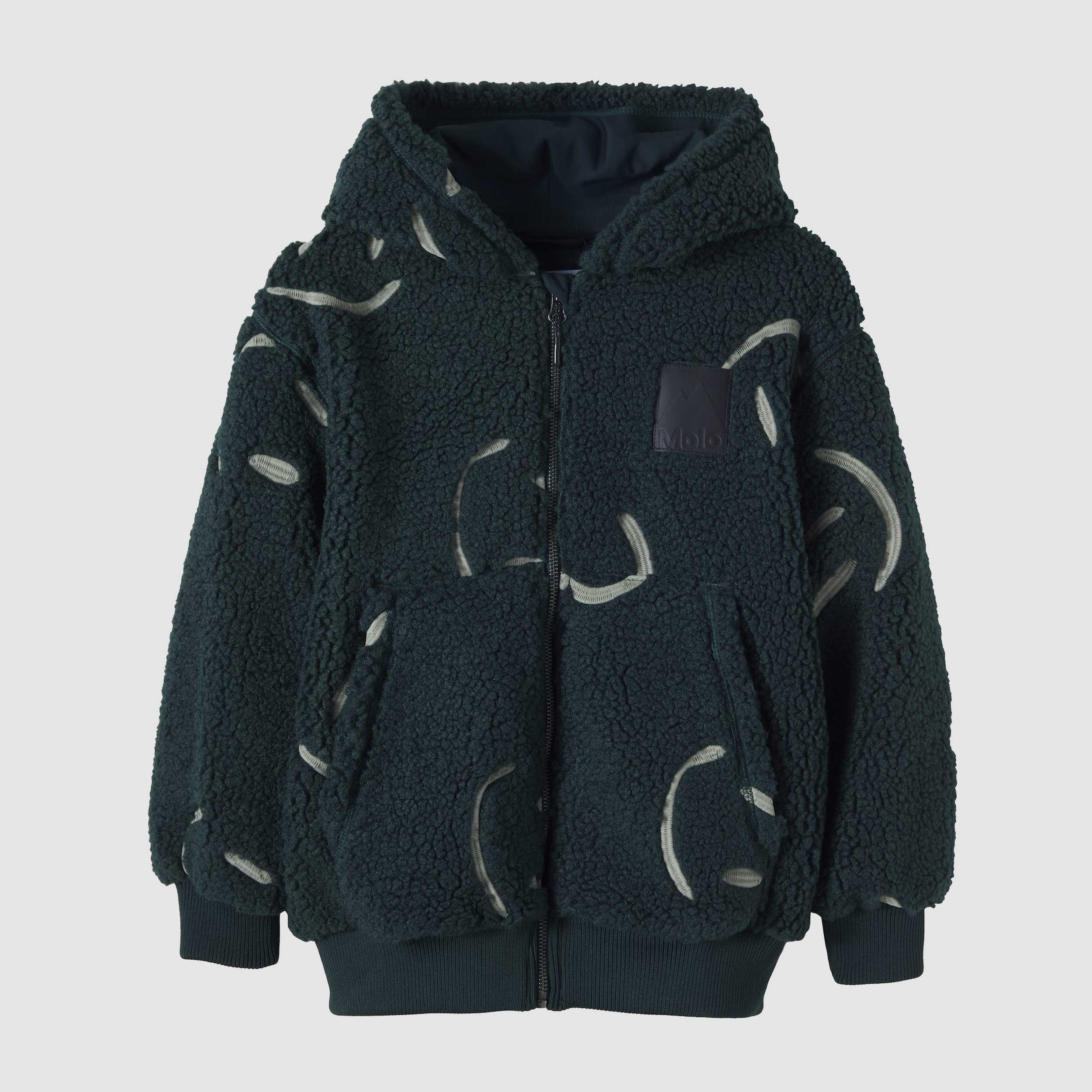 Sherpa and Smile Hooded Jacket for Kids by MOLO