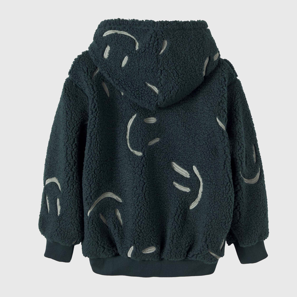 Sherpa and Smile Hooded Jacket for Kids by MOLO