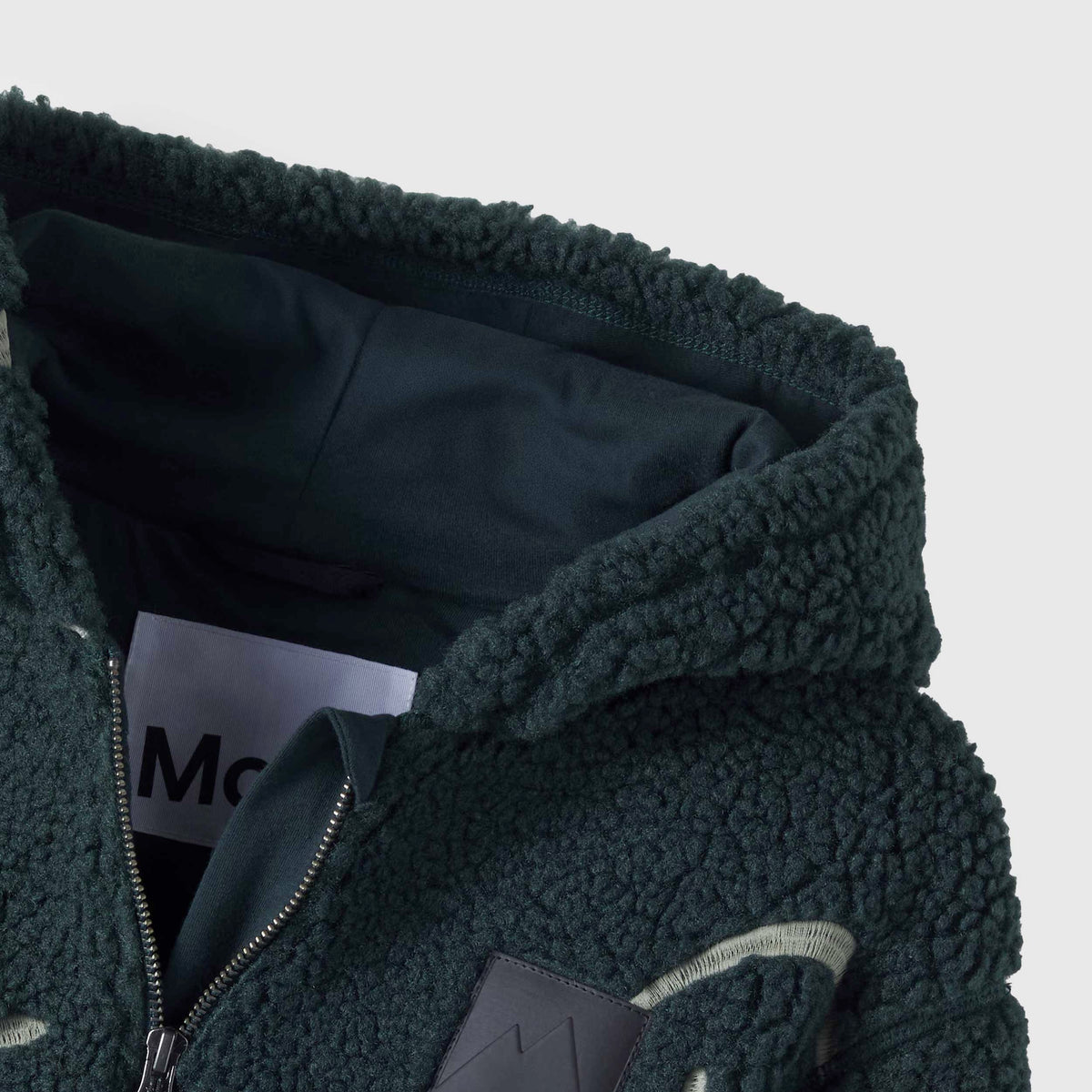 Sherpa and Smile Hooded Jacket for Kids by MOLO